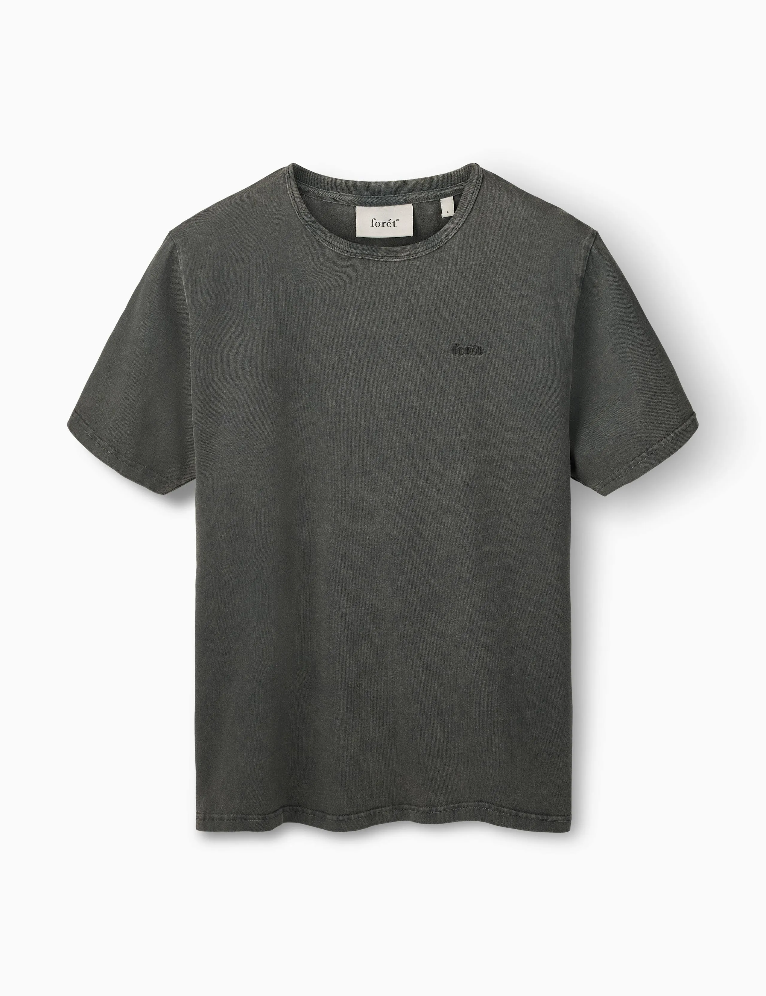 OAK FADED WASH T-SHIRT - DARK GREY sold by Foret
