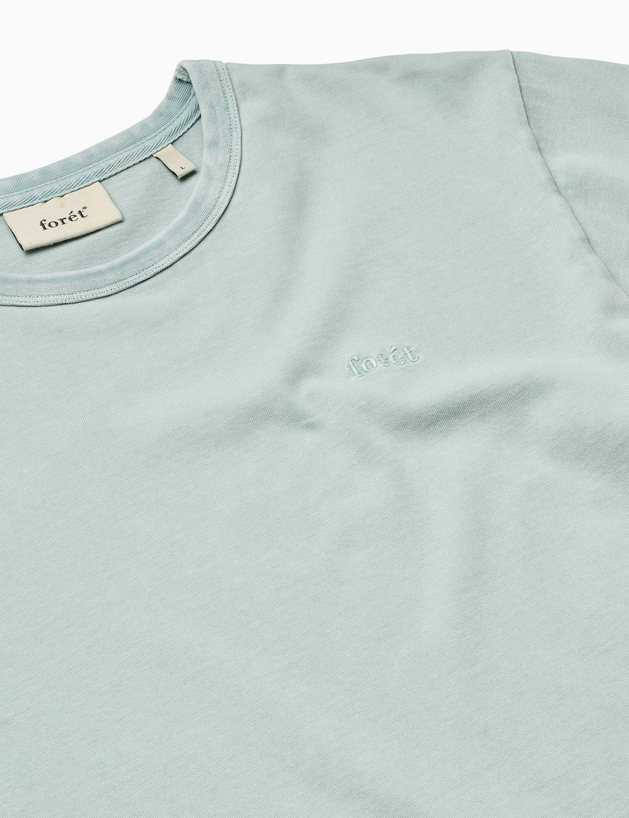 OAK FADED WASH T-SHIRT - DOVE sold by Foret product image thumbnail 2