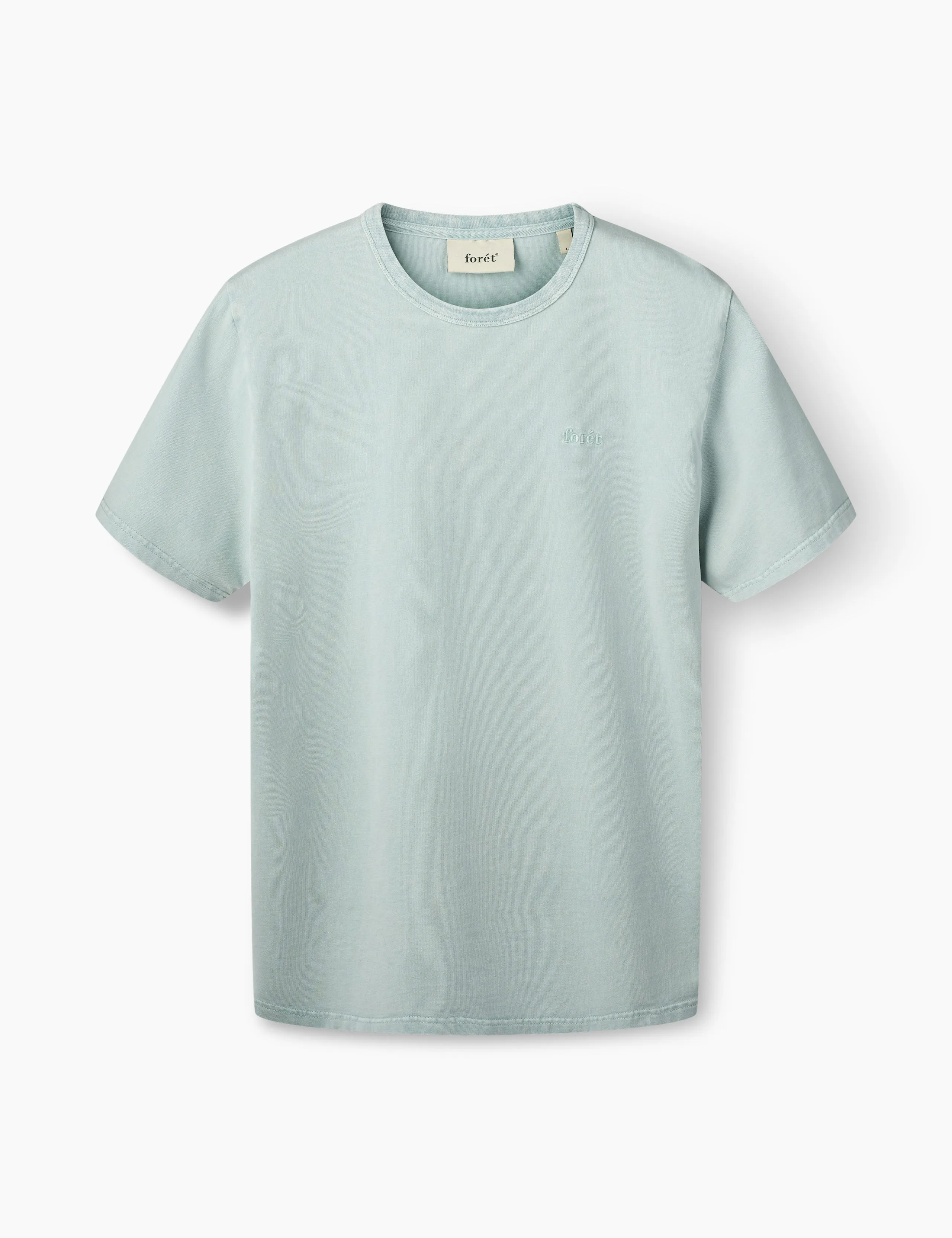 OAK FADED WASH T-SHIRT - DOVE sold by Foret