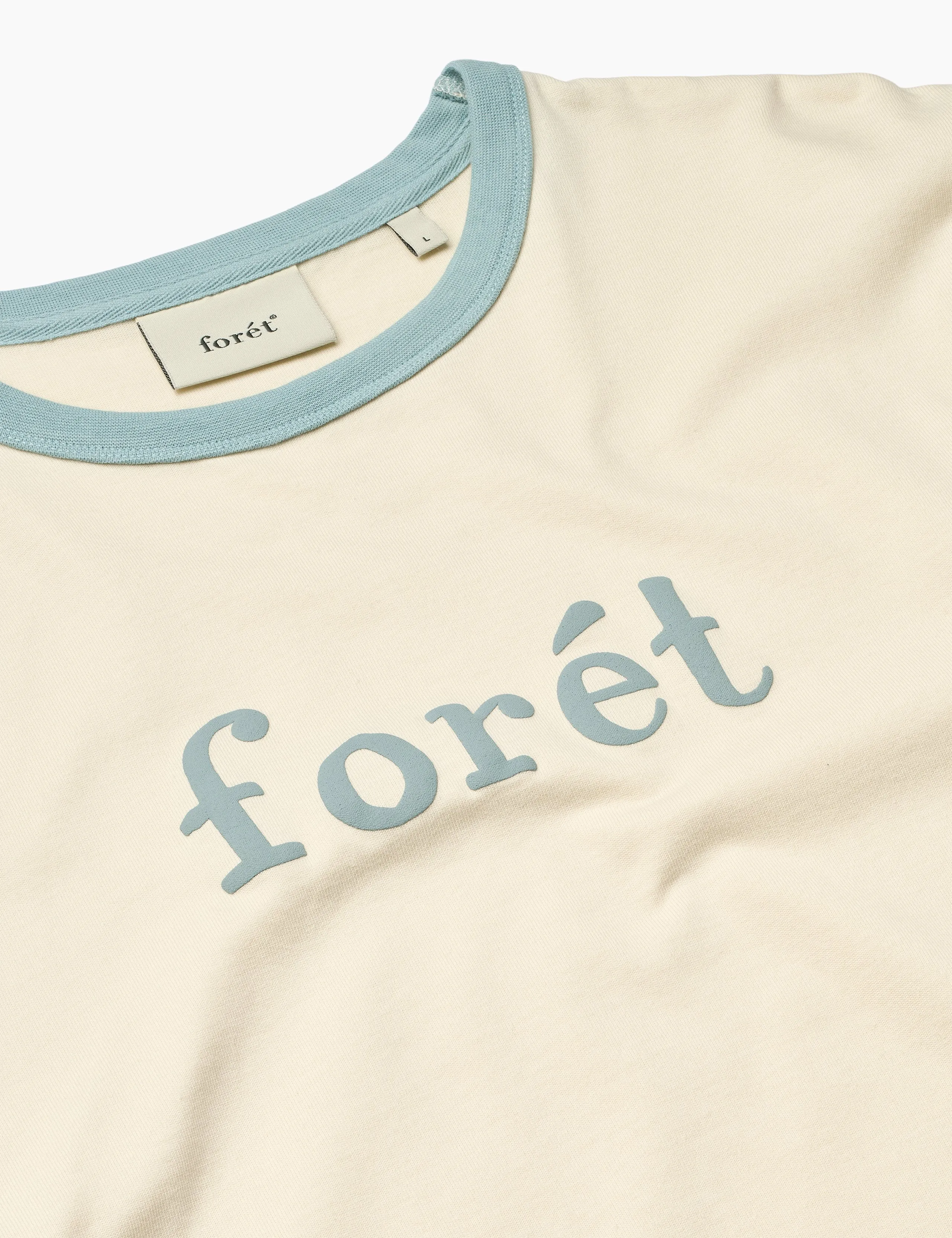 TIDE T-SHIRT - CLOUD/DOVE sold by Foret product image thumbnail 4