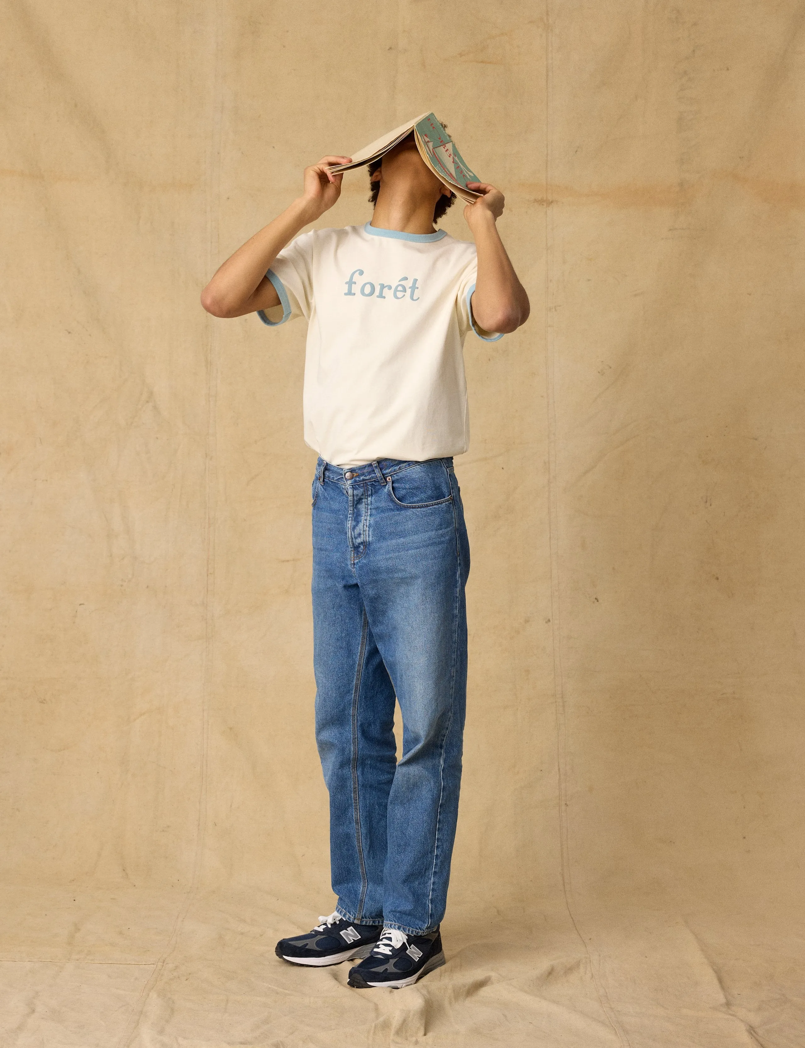 TIDE T-SHIRT - CLOUD/DOVE sold by Foret product image thumbnail 5