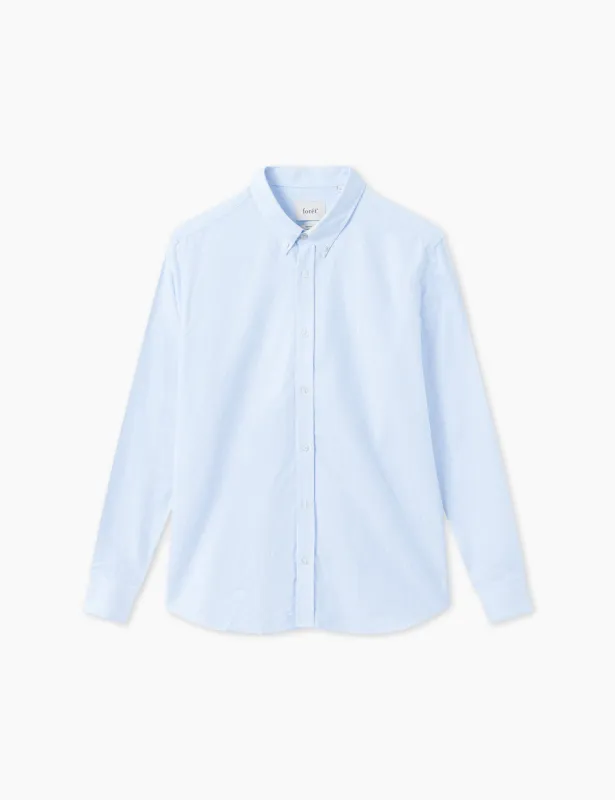 LIFE SHIRT - WHITE/LIGHTBLUE sold by Foret