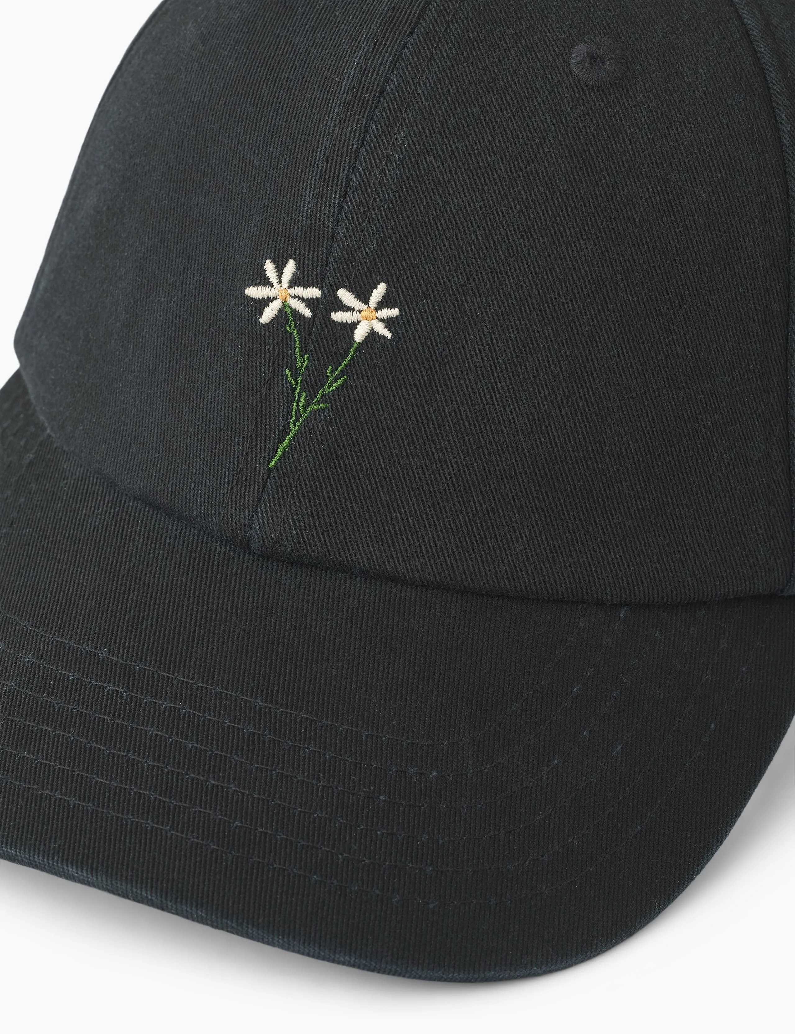 POSY WASHED CAP - BLACK sold by Foret product image thumbnail 2