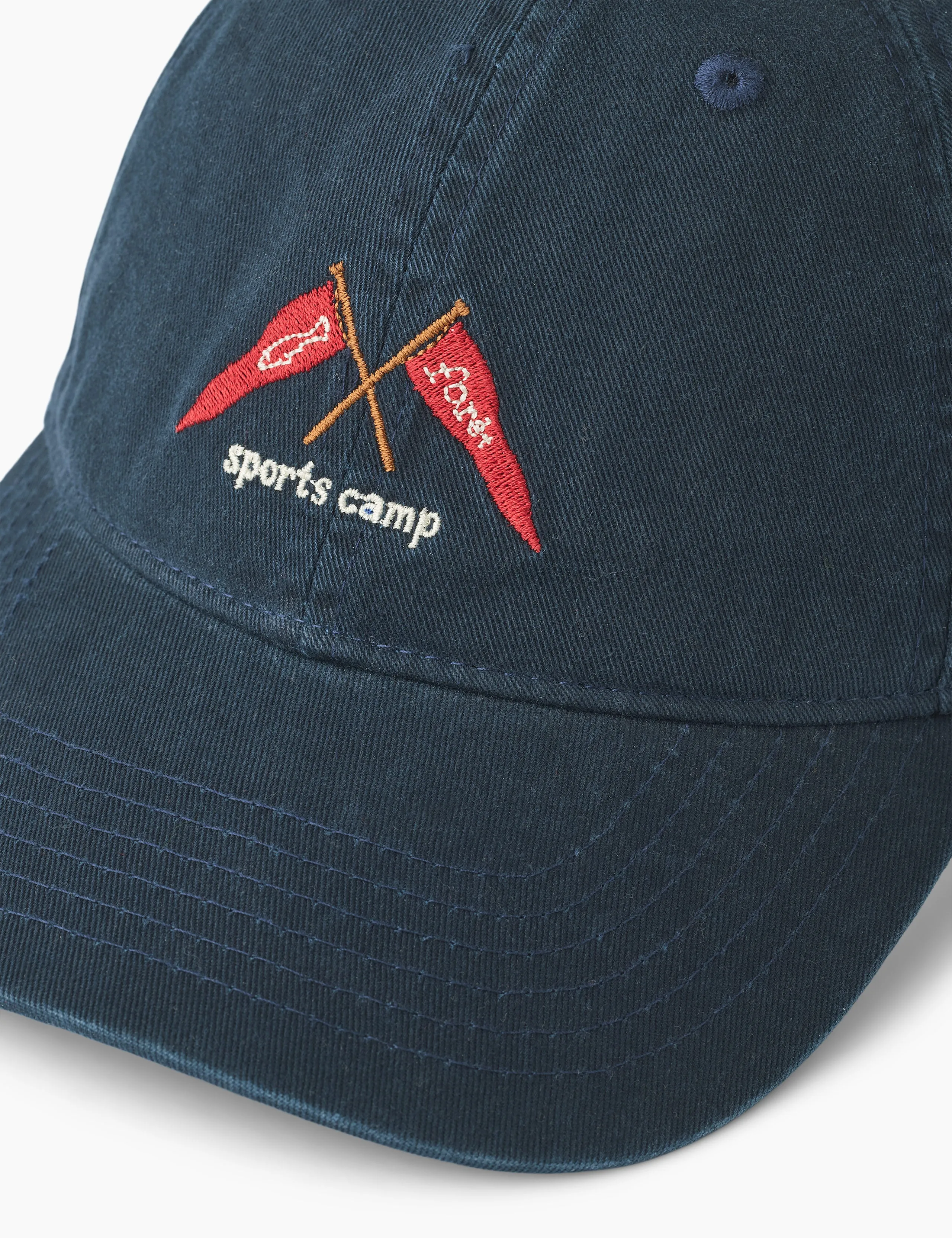 PENNANT WASHED CAP - NAVY sold by Foret product image thumbnail 3