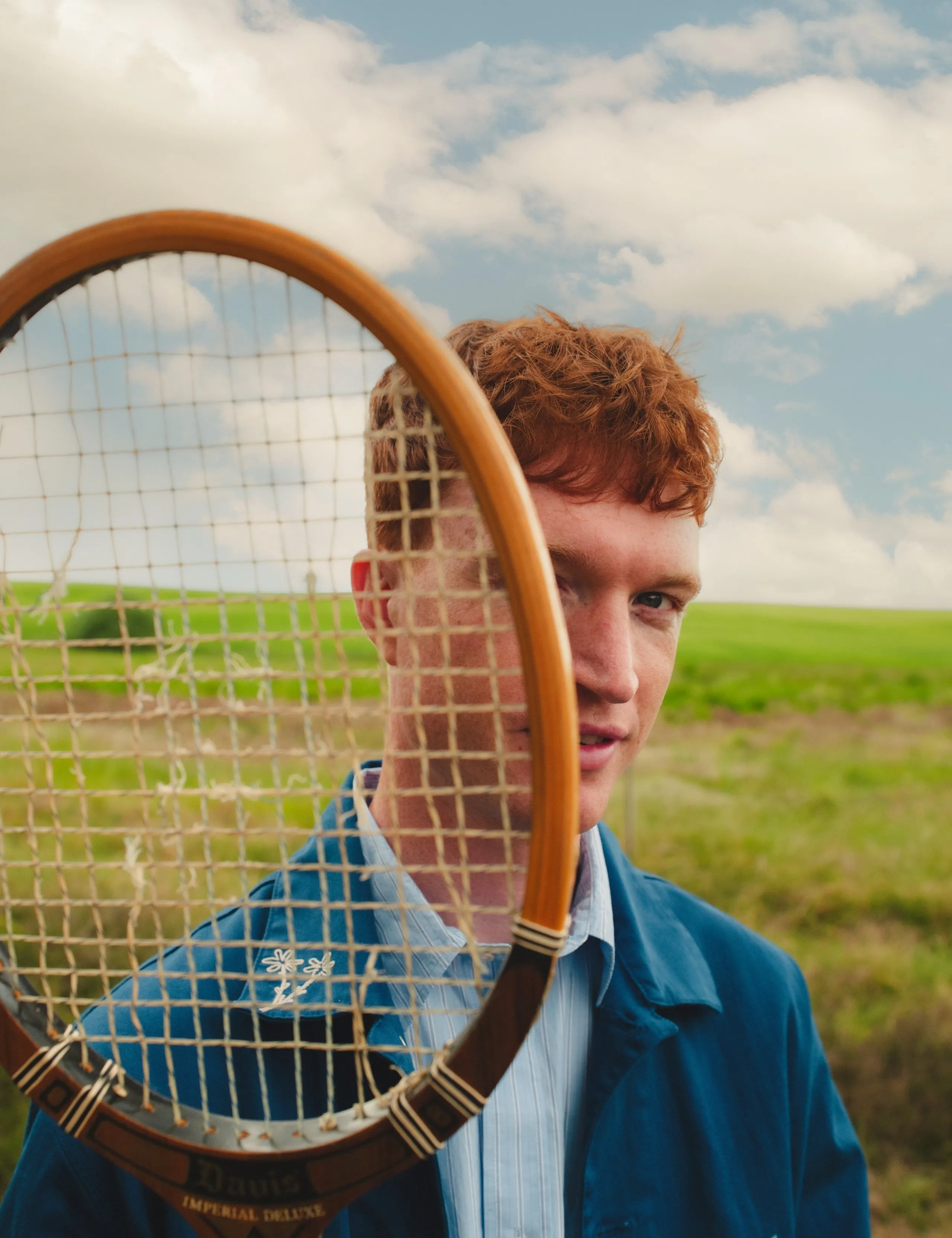 MAPLE REGULAR FIT POPLIN SHIRT - BLUE STRIPE sold by Foret product image thumbnail 5