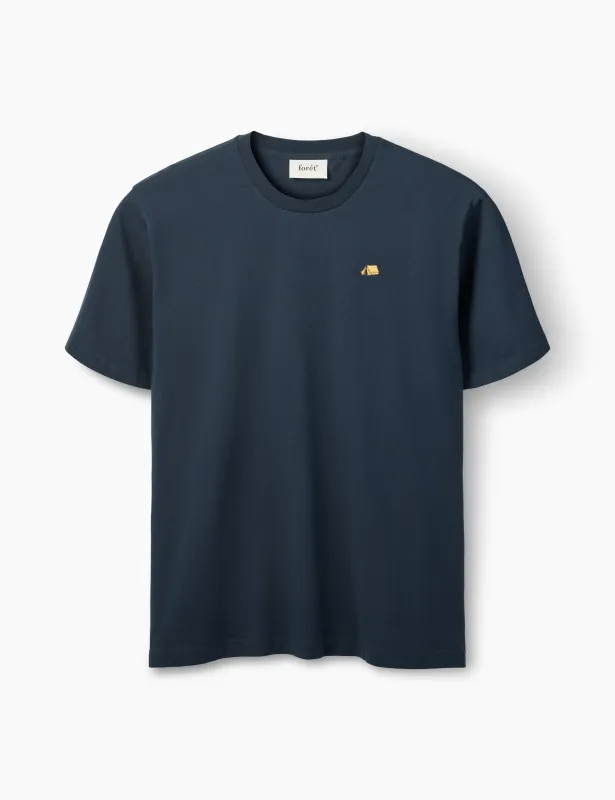 TENT T-SHIRT - NAVY sold by Foret