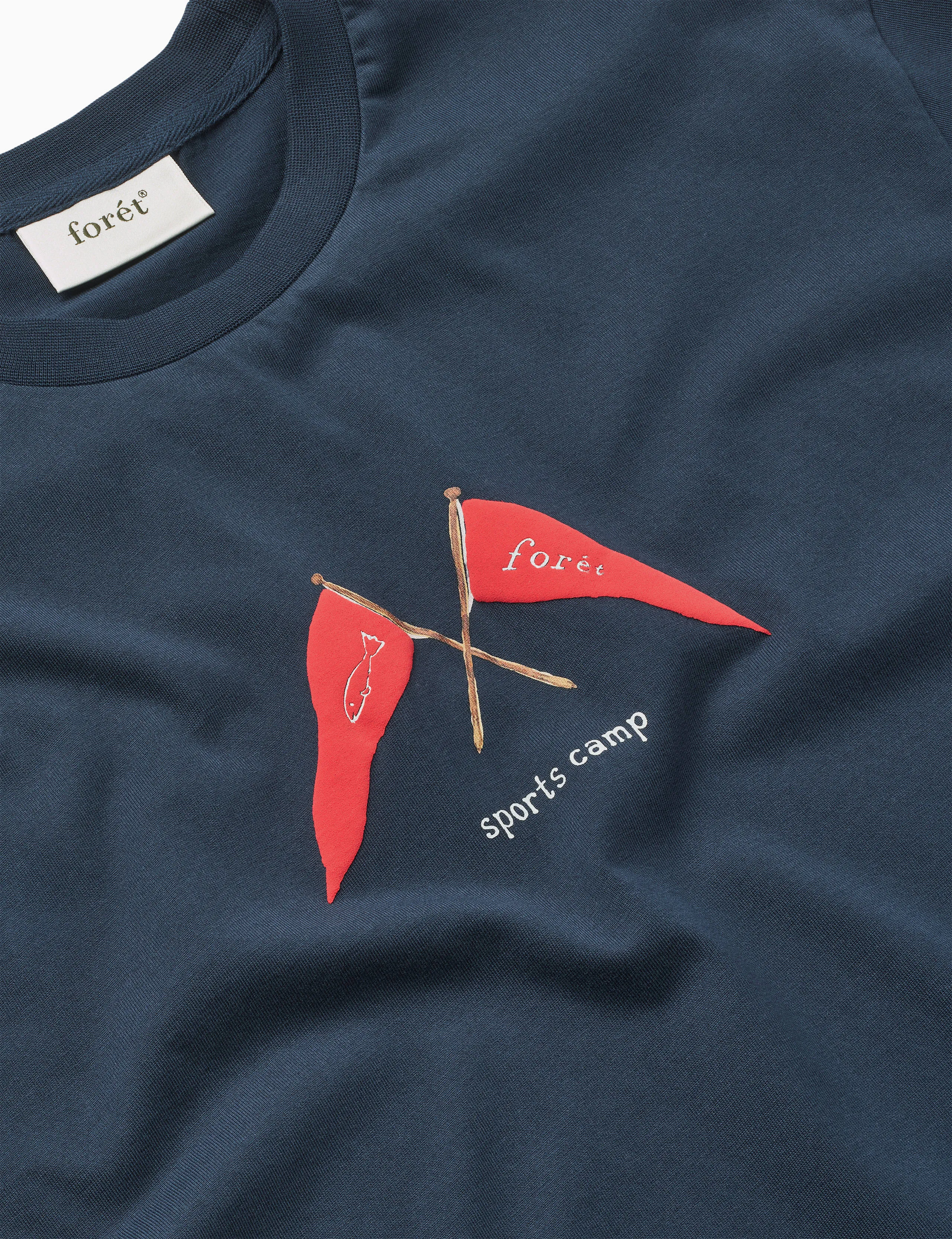 PENNANT T-SHIRT - NAVY sold by Foret product image thumbnail 2