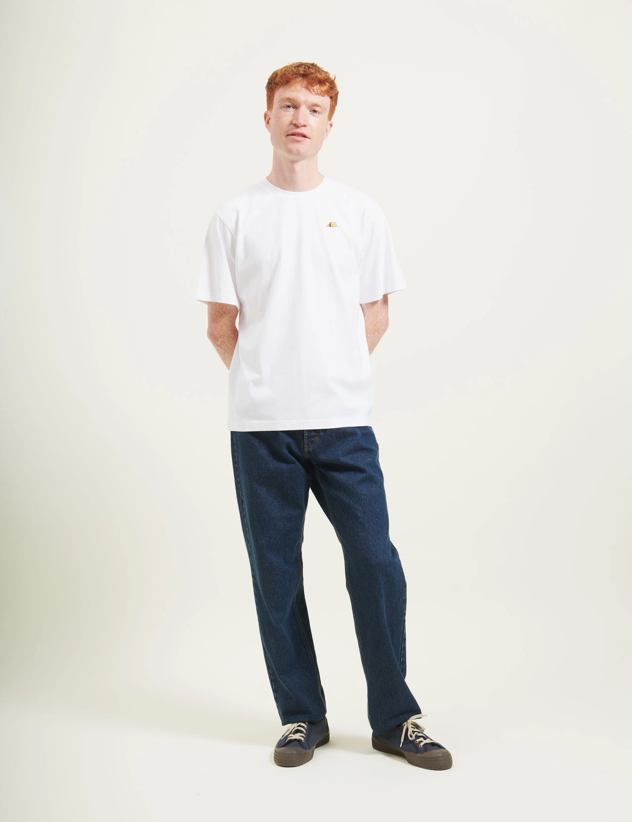 TENT T-SHIRT - WHITE sold by Foret product image thumbnail 3