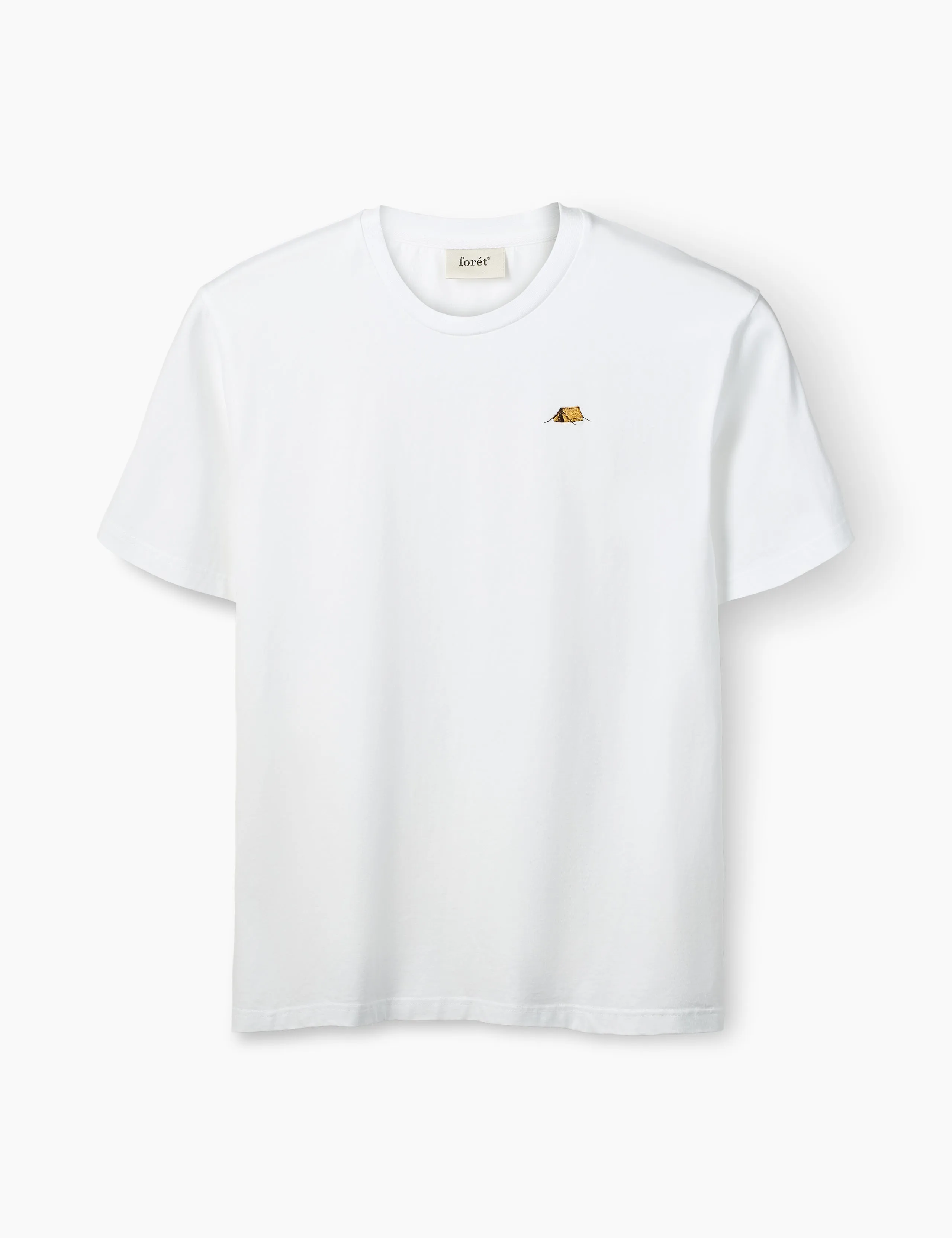 TENT T-SHIRT - WHITE sold by Foret