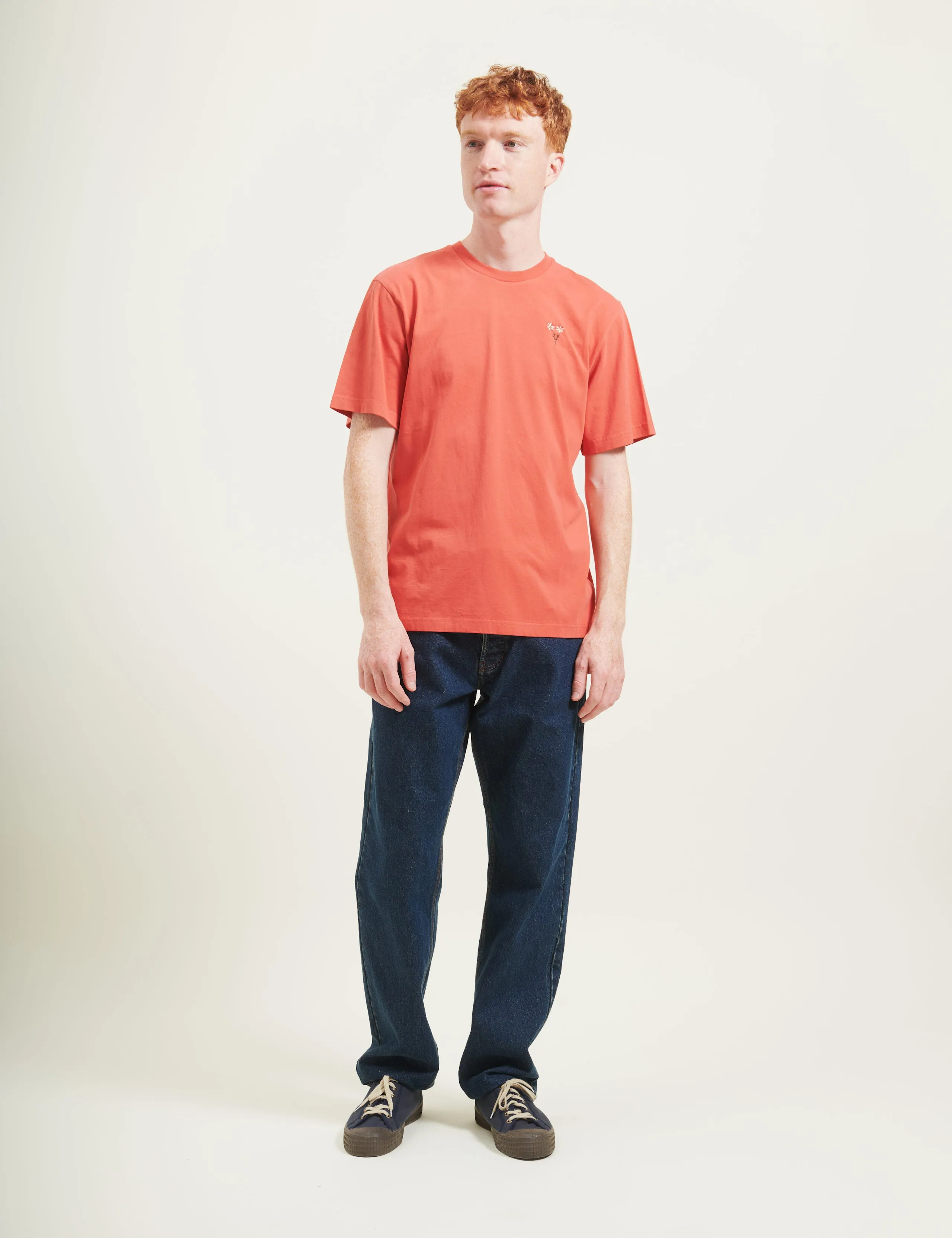 POSY T-SHIRT - VINTAGE RED sold by Foret product image thumbnail 3