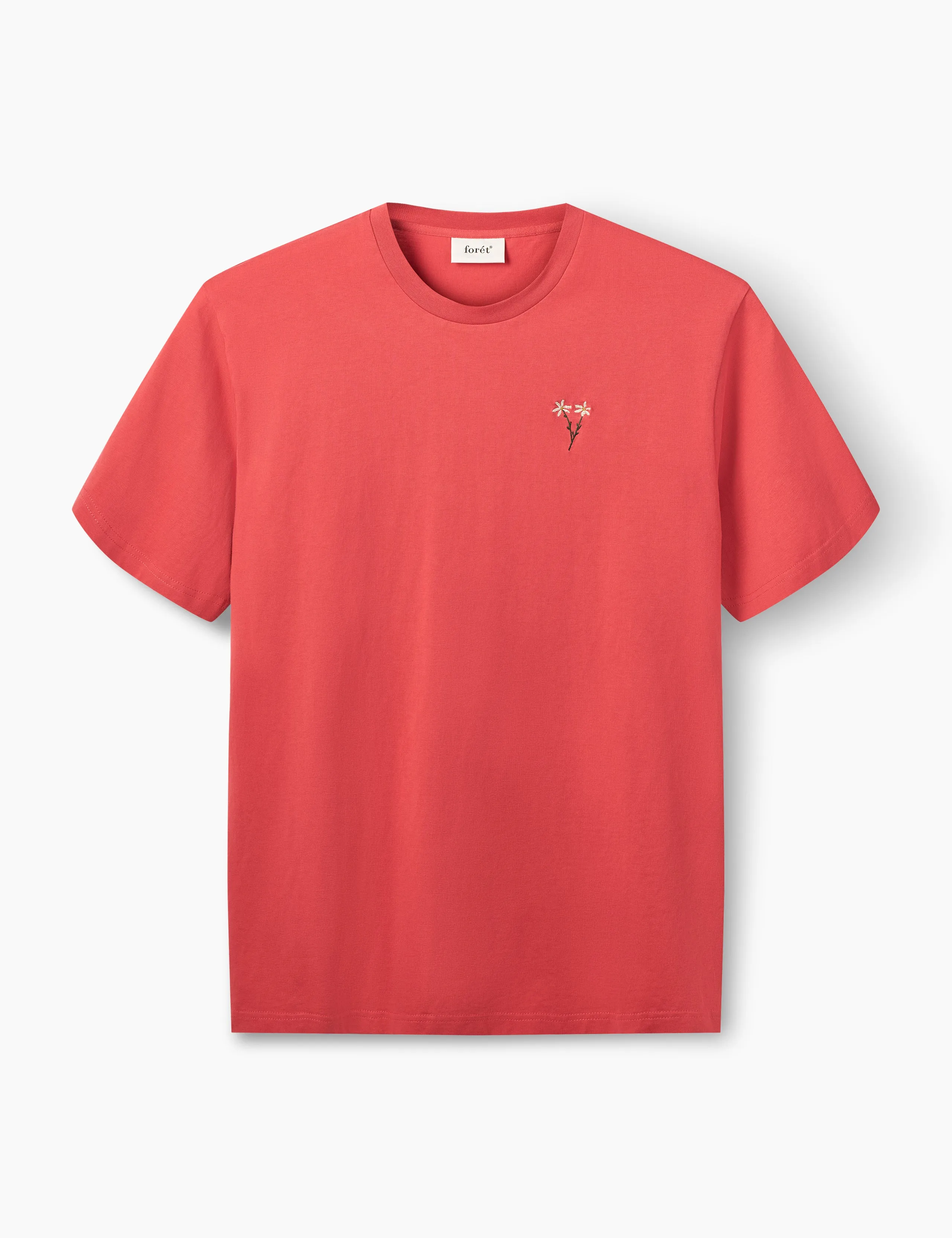 POSY T-SHIRT - VINTAGE RED sold by Foret