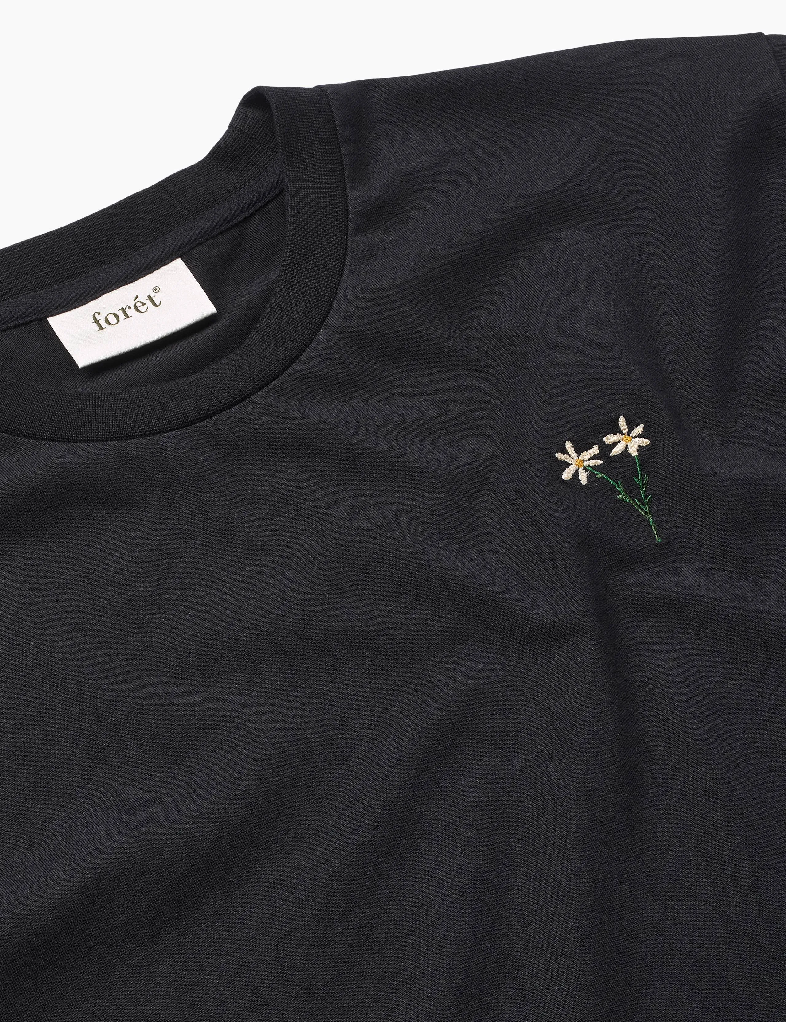 POSY T-SHIRT - BLACK sold by Foret product image thumbnail 2
