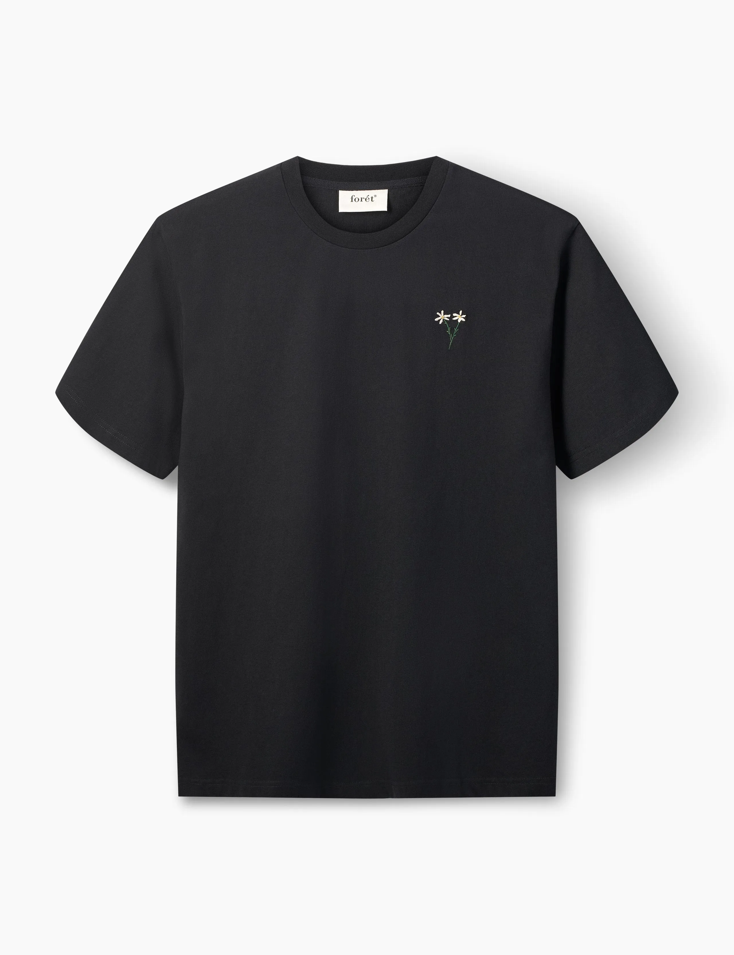 POSY T-SHIRT - BLACK sold by Foret