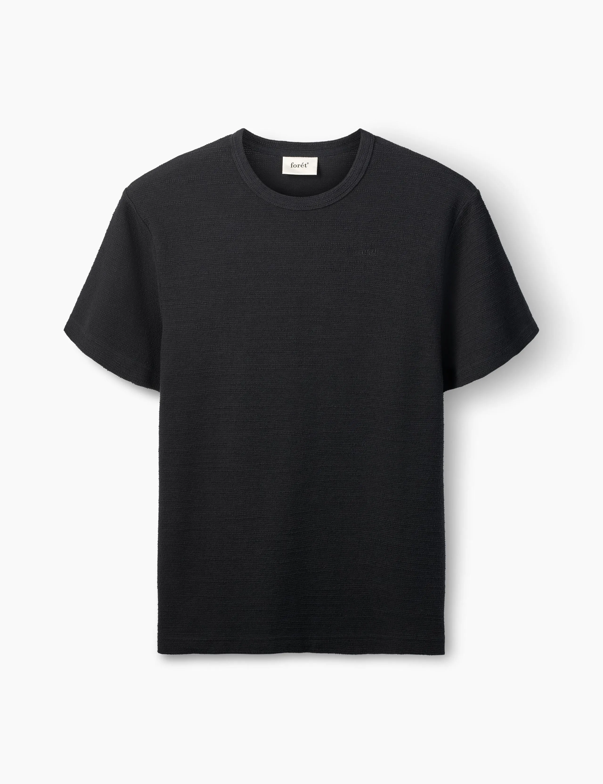 FIR T-SHIRT - BLACK sold by Foret