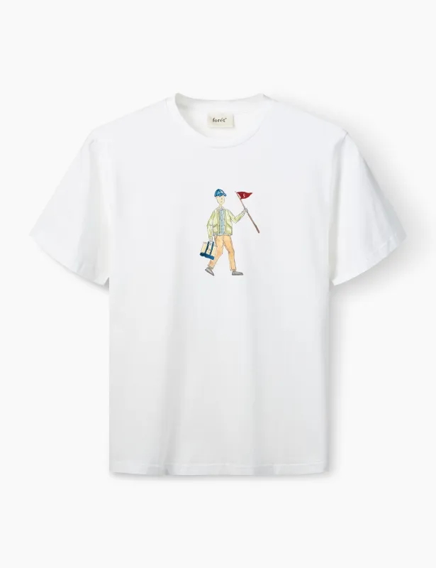 PATROL T-SHIRT - WHITE made by Foret