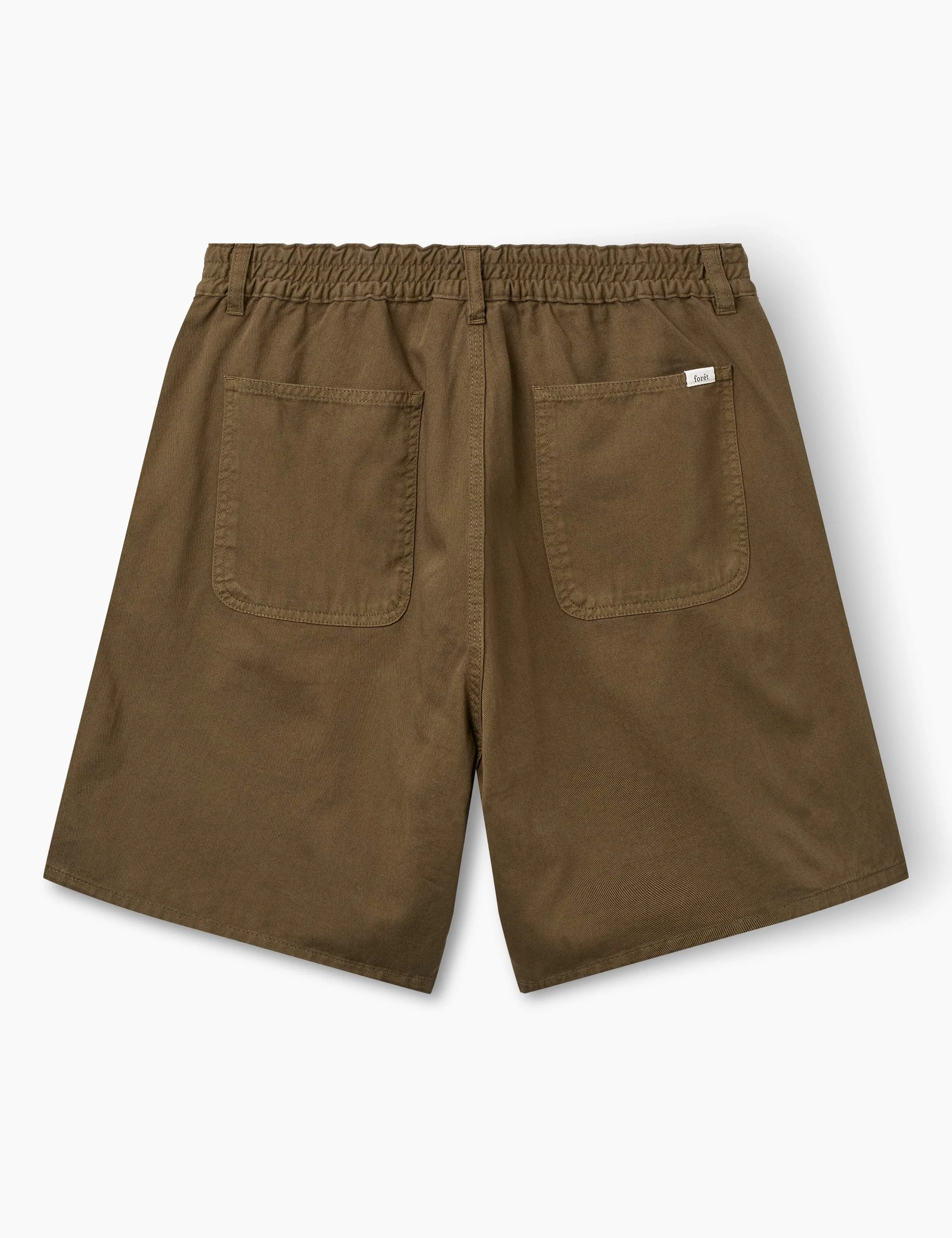 CLAY LIGHT SHORTS - ALGAE GREEN sold by Foret product image thumbnail 2