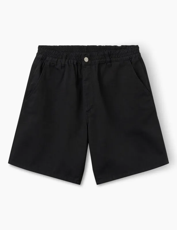 CLAY LIGHT SHORTS - BLACK made by Foret