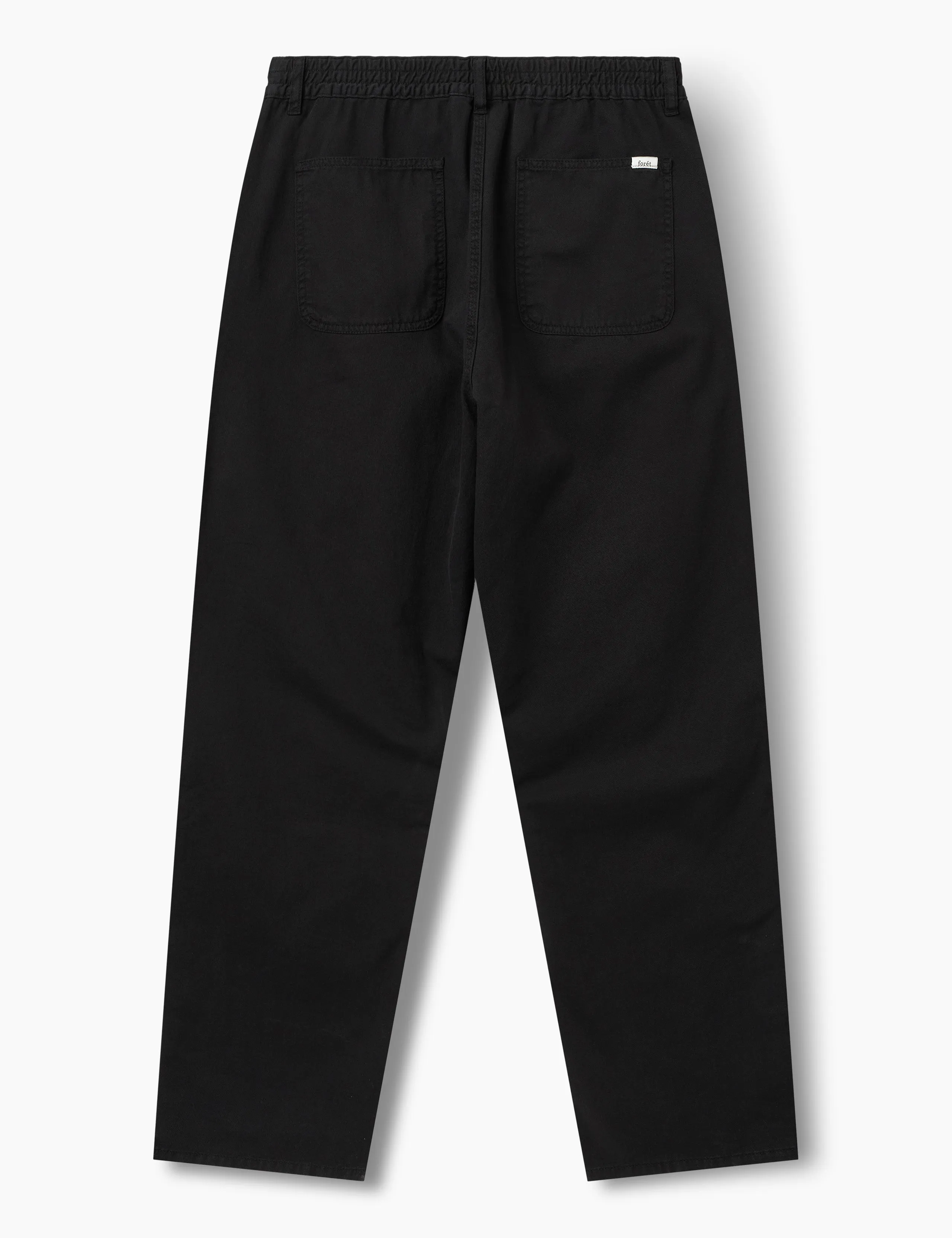 CLAY LIGHT PANTS - BLACK sold by Foret product image thumbnail 4
