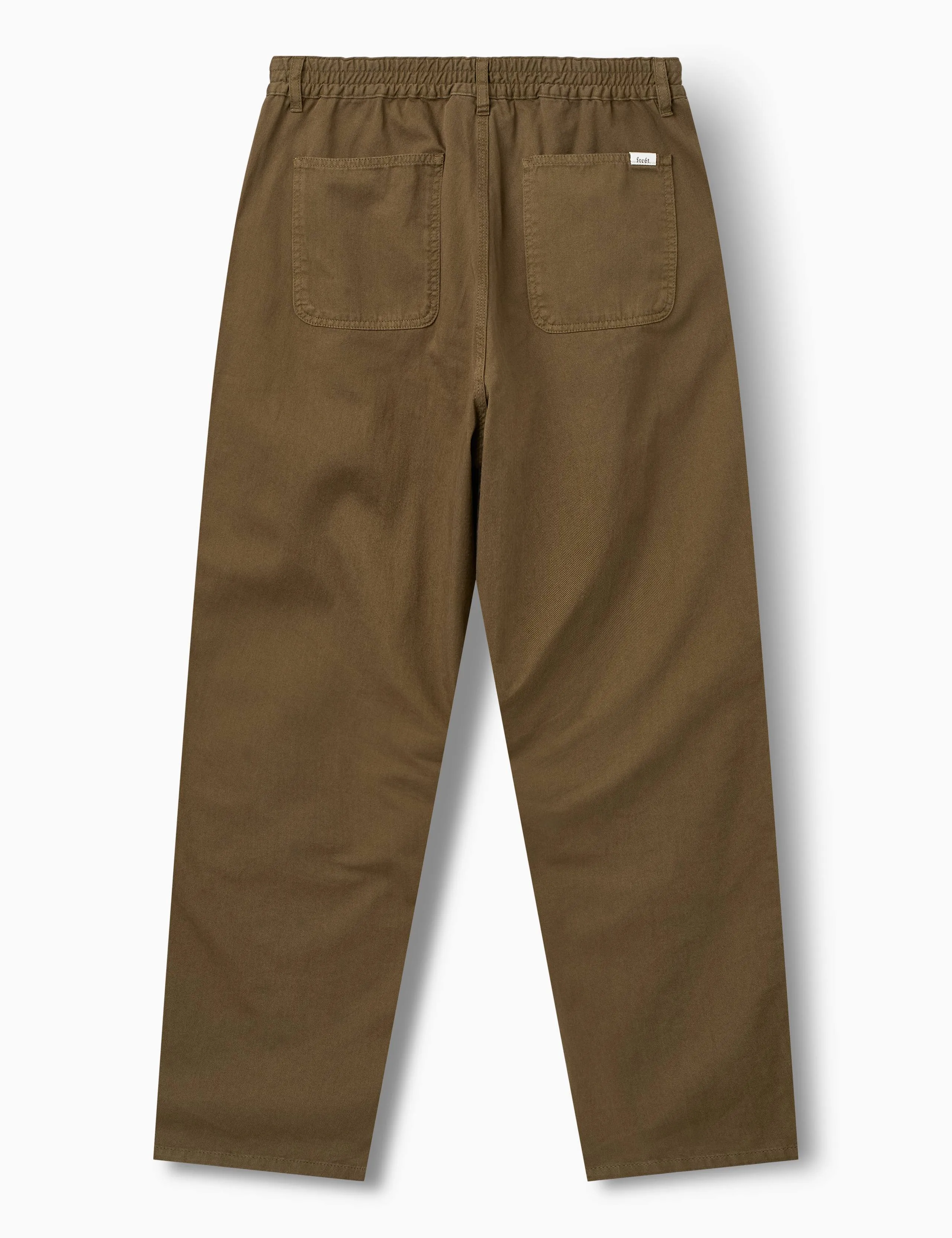 CLAY LIGHT PANTS - ALGAE GREEN sold by Foret product image thumbnail 3
