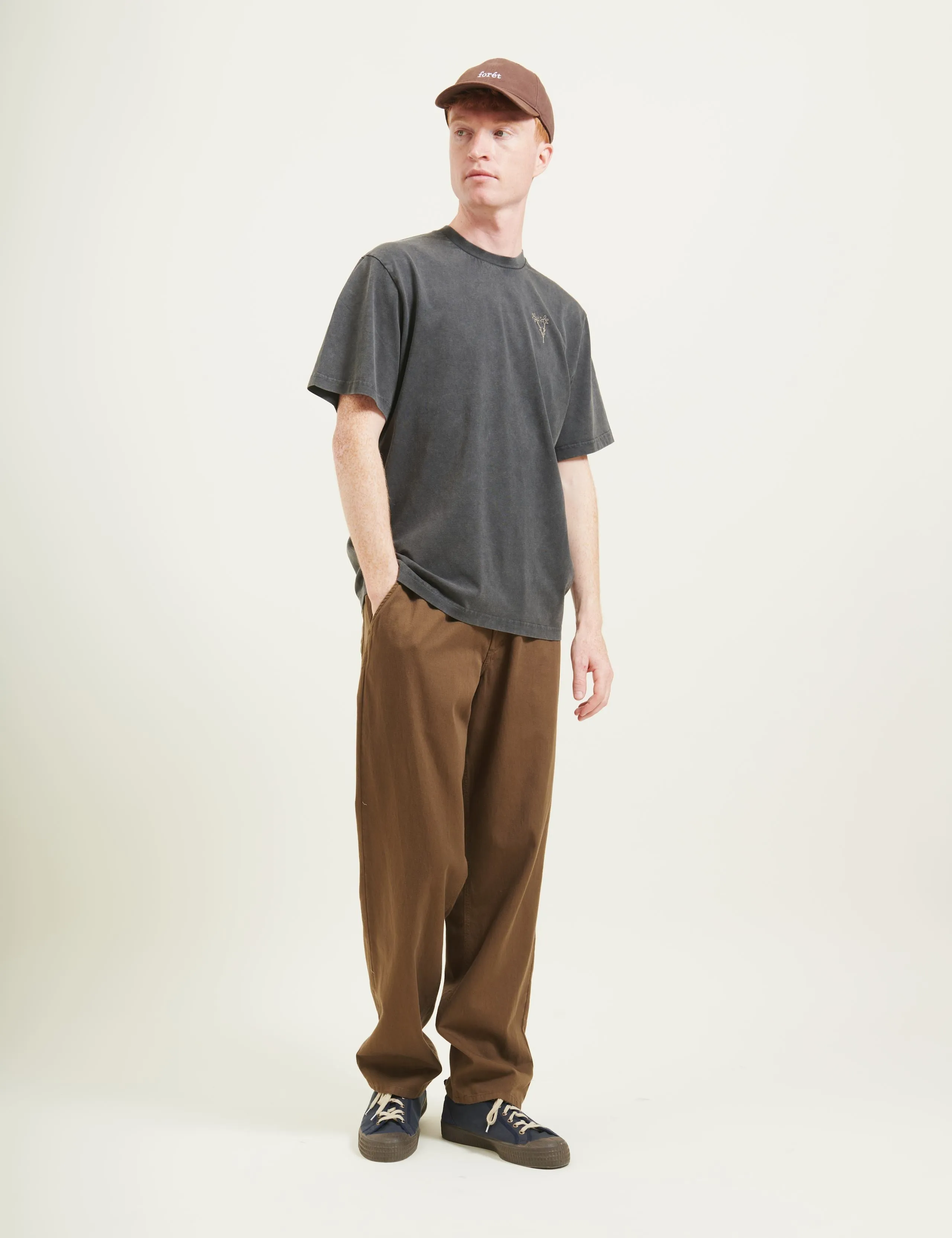 CLAY LIGHT PANTS - ALGAE GREEN sold by Foret product image thumbnail 2