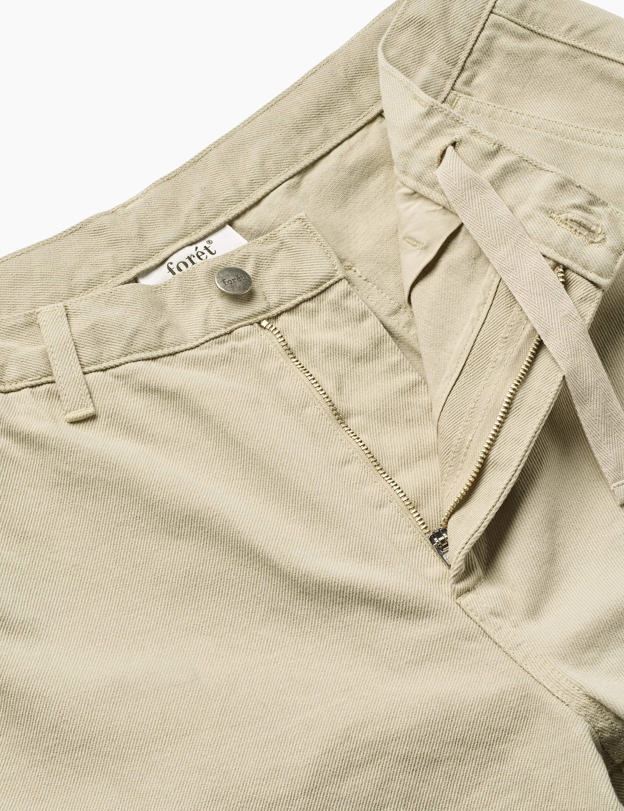 FLINT PAINTER SHORTS - CHALK sold by Foret product image thumbnail 3