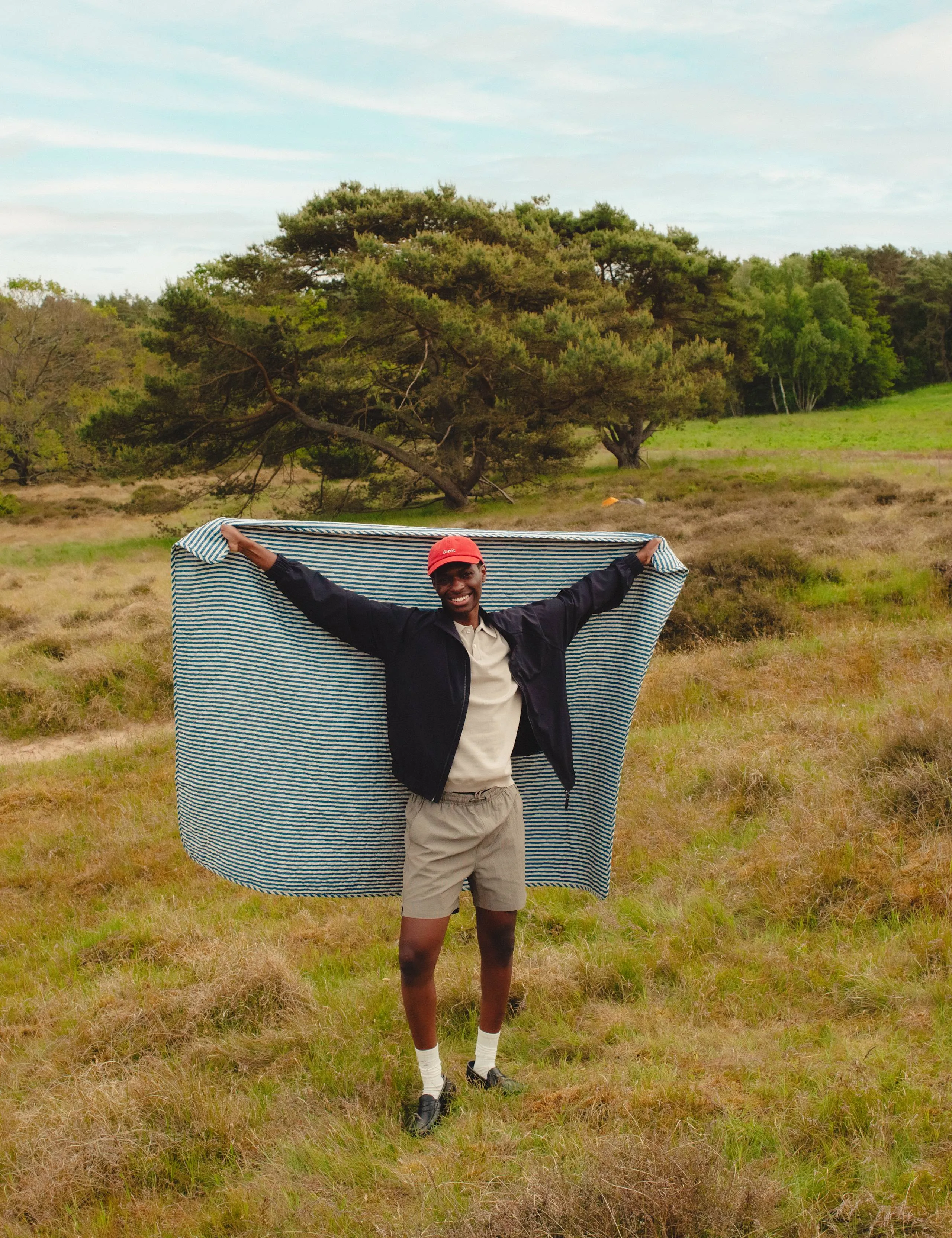 SEA COTTON LINEN SS POLO - OATMEAL sold by Foret product image thumbnail 4