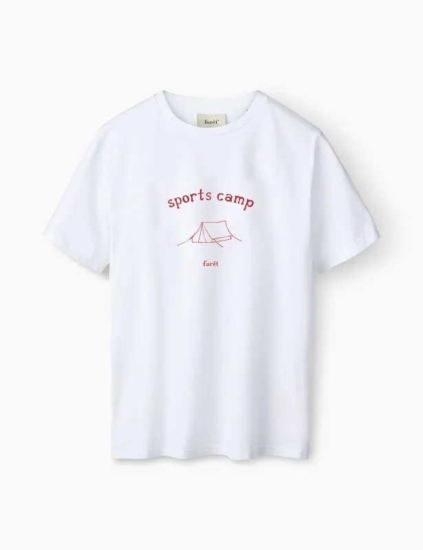 SPORTS T-SHIRT - WHITE made by Foret