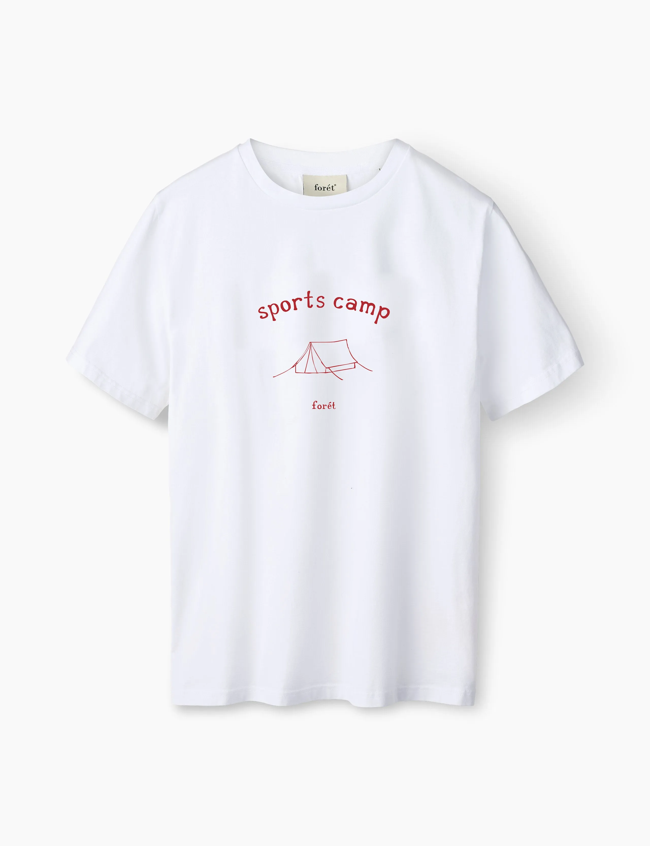 SPORTS T-SHIRT - WHITE sold by Foret