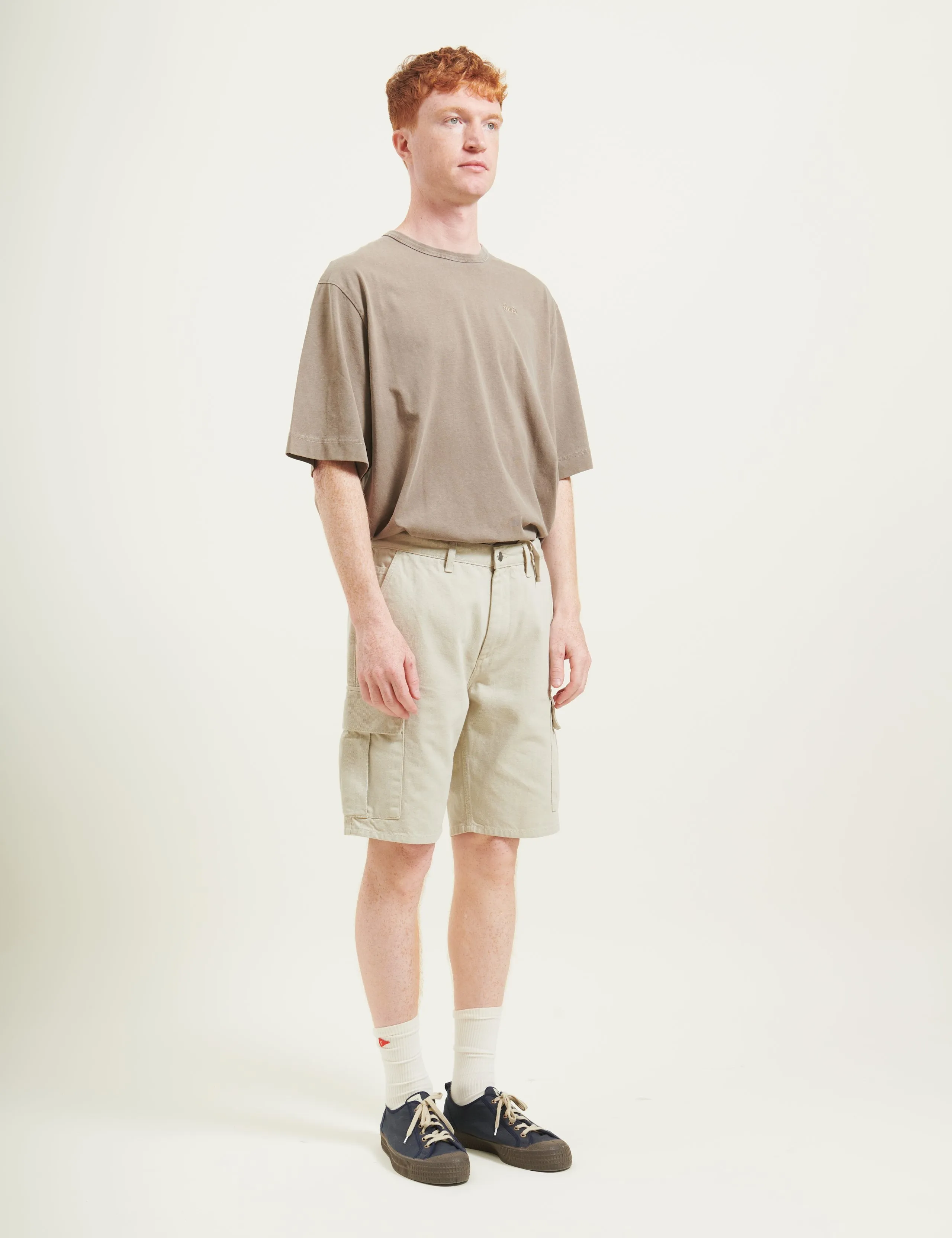 PARK RELAXED FIT T-SHIRT - STONE GREY sold by Foret product image thumbnail 3
