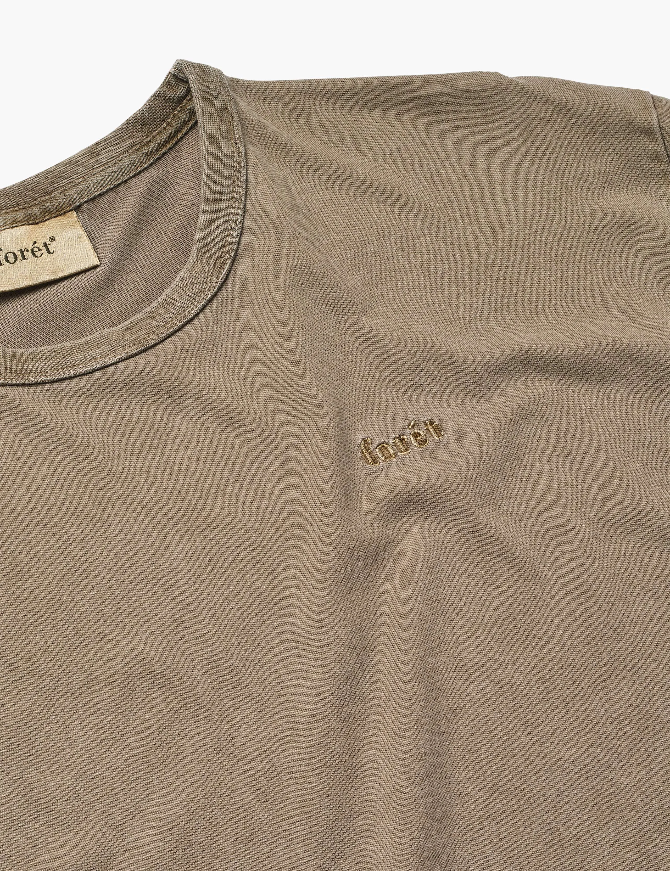 PARK RELAXED FIT T-SHIRT - STONE GREY sold by Foret product image thumbnail 2