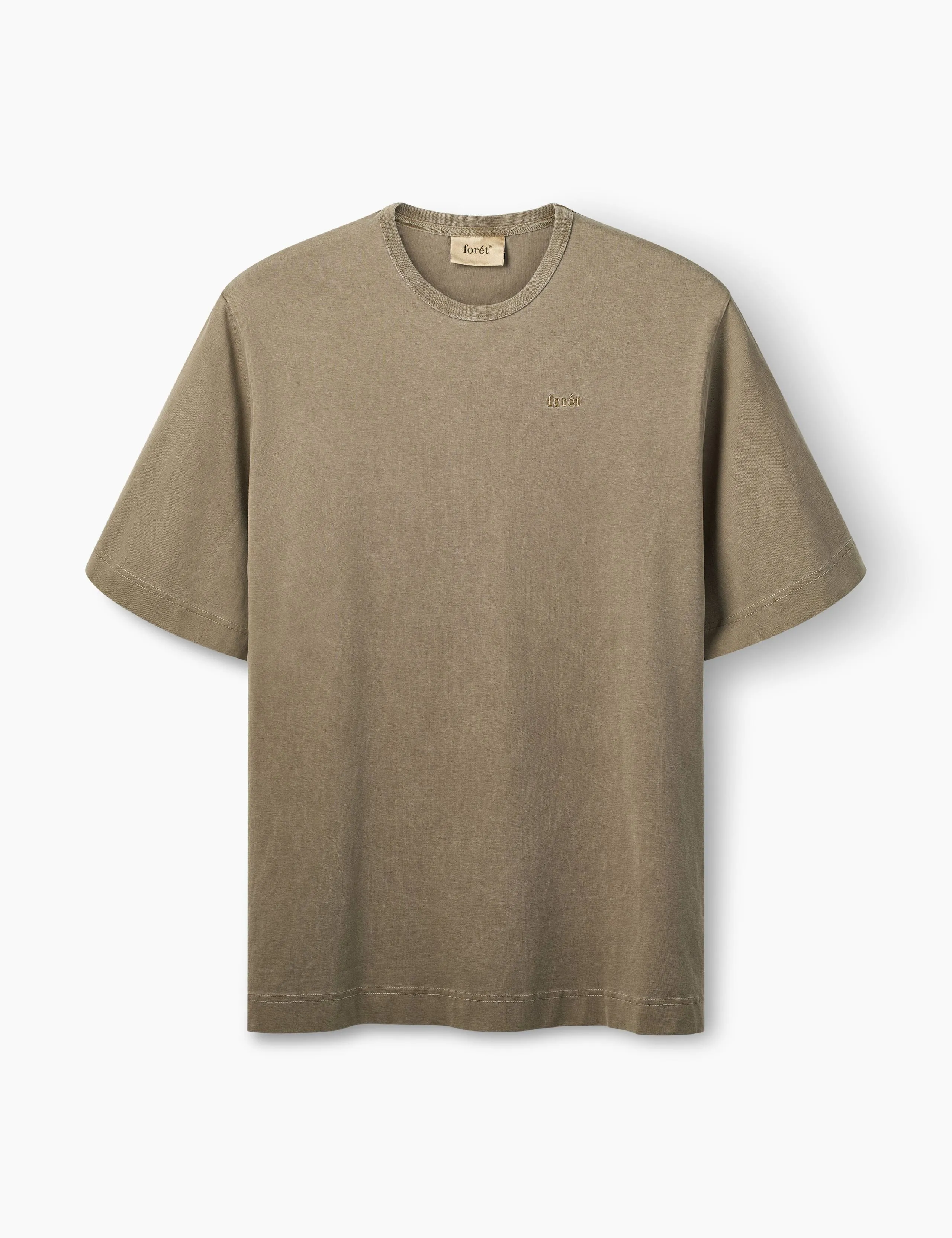 PARK RELAXED FIT T-SHIRT - STONE GREY sold by Foret