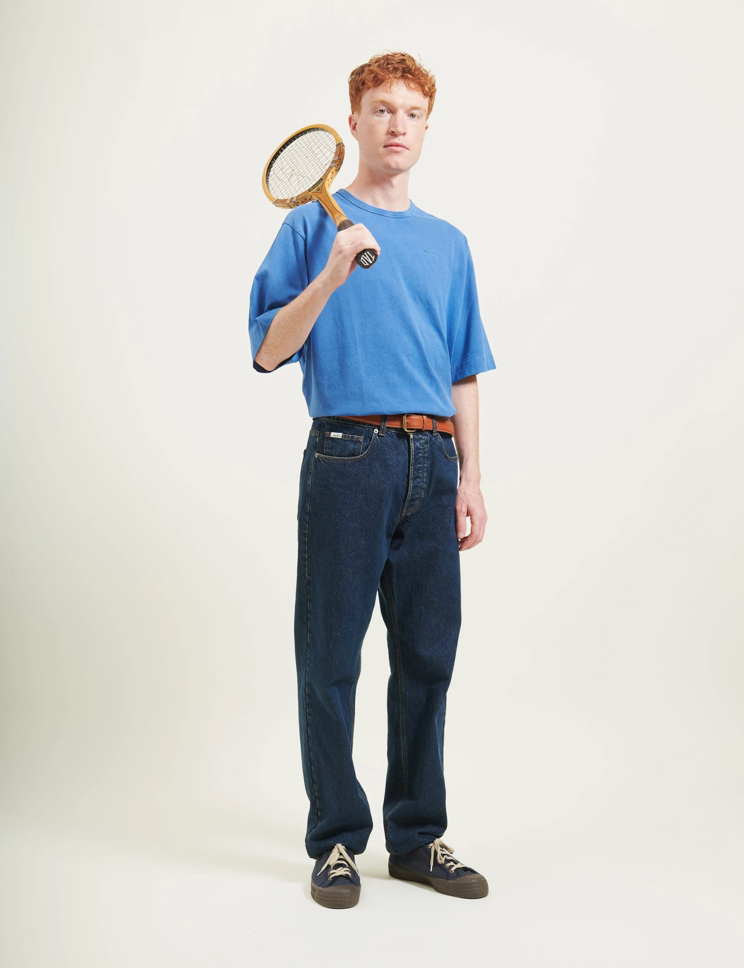 PARK RELAXED FIT T-SHIRT - HERITAGE BLUE sold by Foret product image thumbnail 2