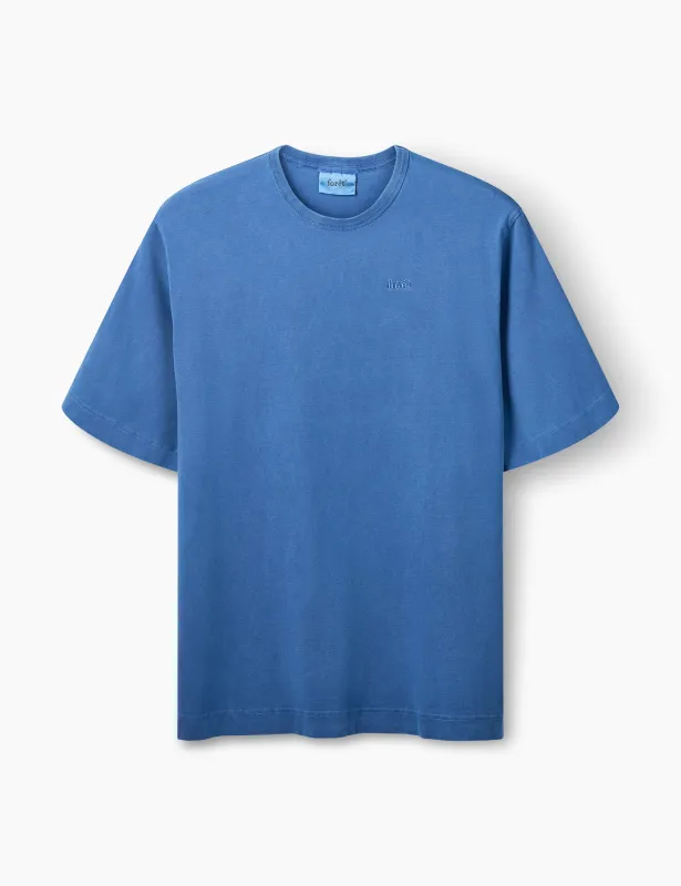 PARK RELAXED FIT T-SHIRT - HERITAGE BLUE made by Foret