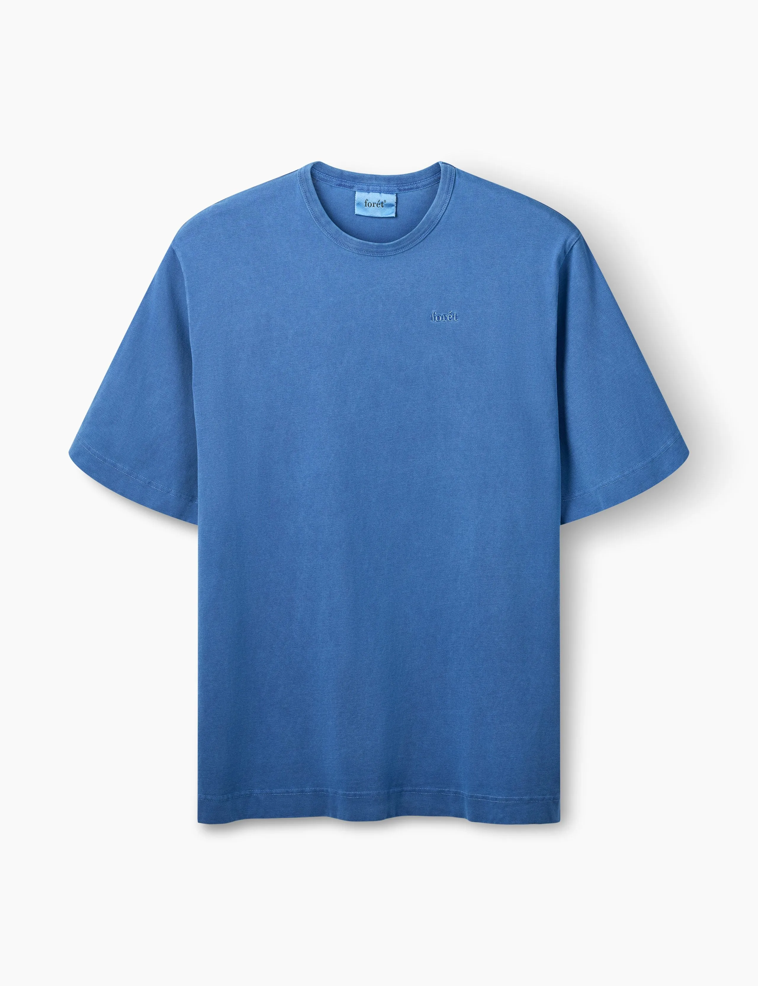 PARK RELAXED FIT T-SHIRT - HERITAGE BLUE sold by Foret