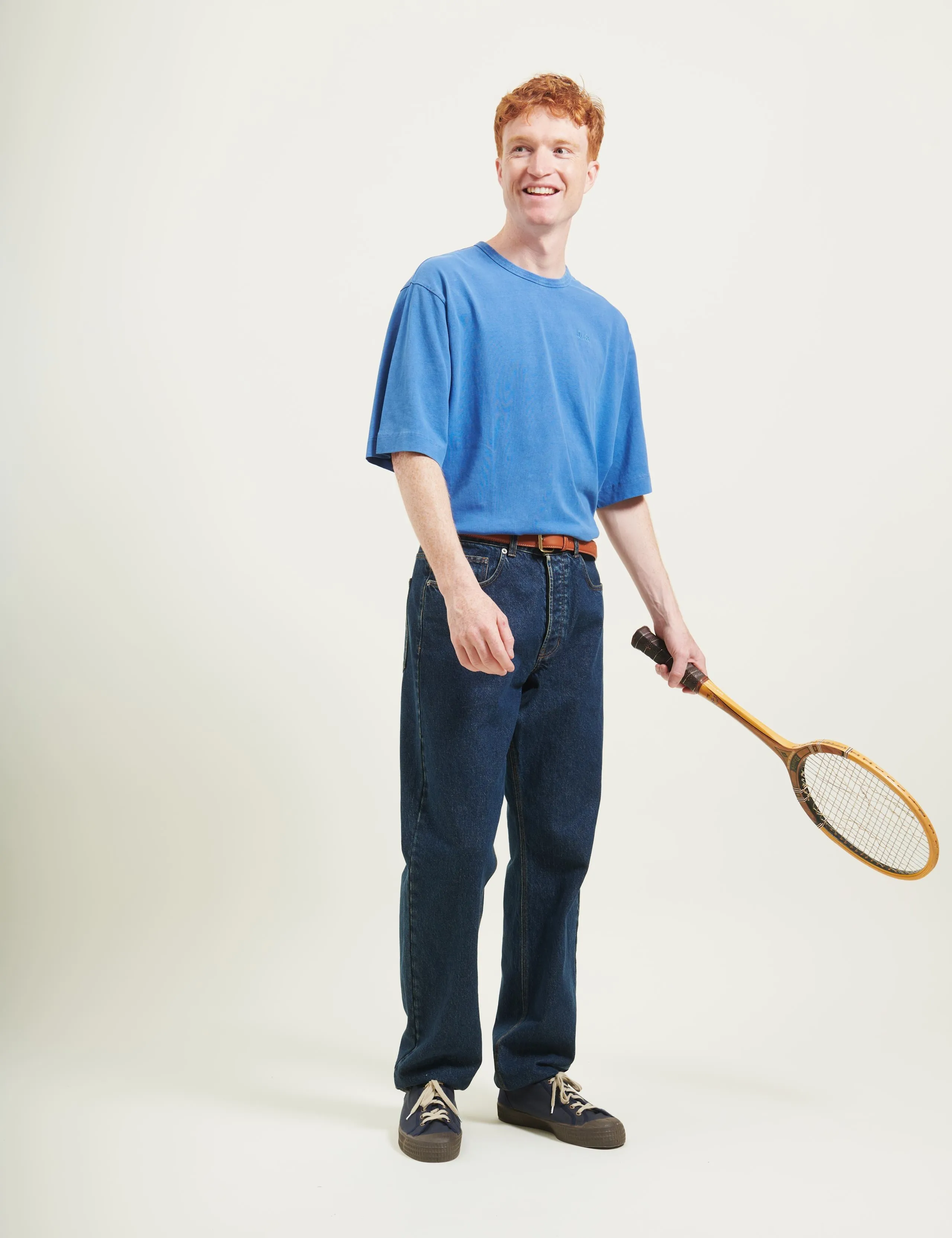 PARK RELAXED FIT T-SHIRT - HERITAGE BLUE sold by Foret product image thumbnail 3