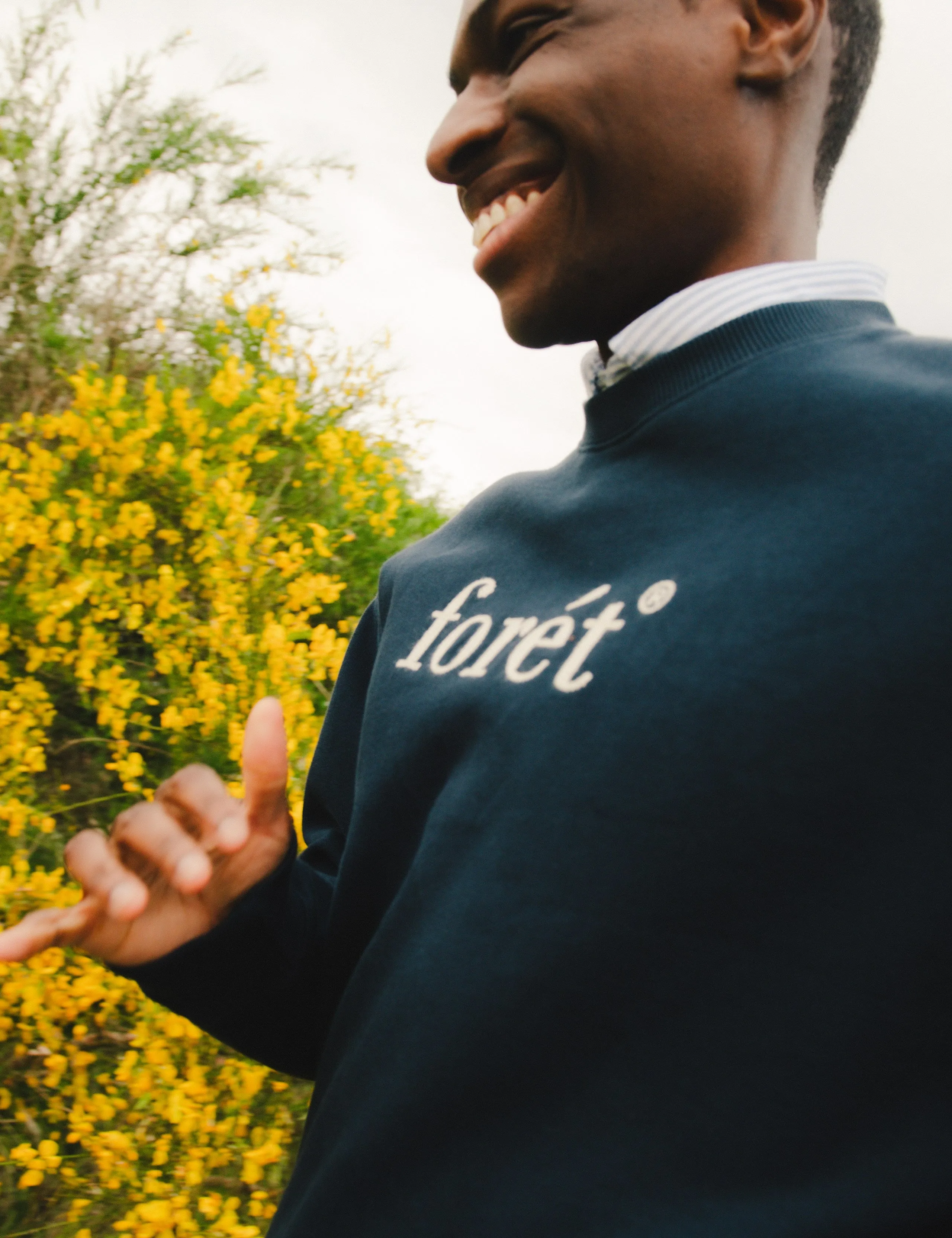 BOAT SWEATSHIRT - NAVY/CLOUD sold by Foret product image thumbnail 2