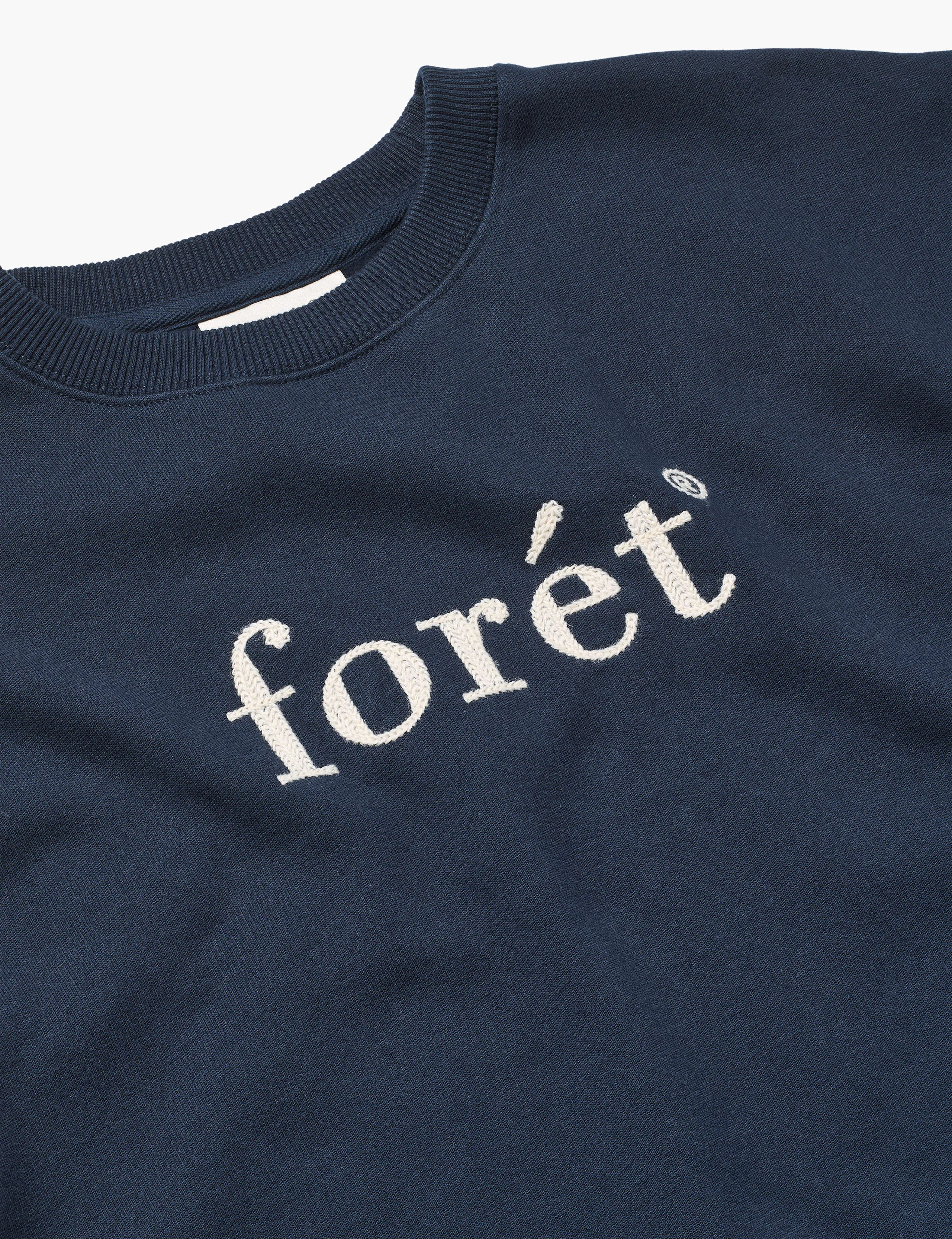 BOAT SWEATSHIRT - NAVY/CLOUD sold by Foret product image thumbnail 3