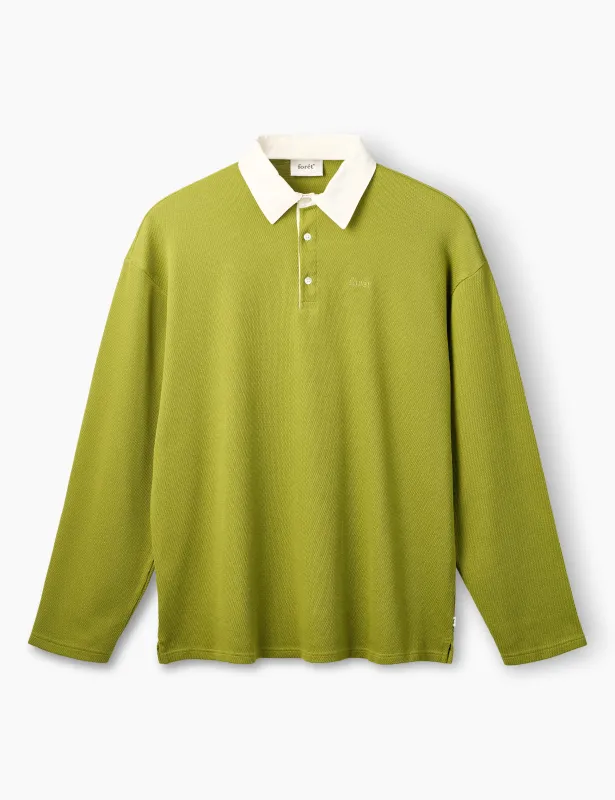 MATCH RUGBY STRUCTURED SWEATSHIRT - MOSS sold by Foret