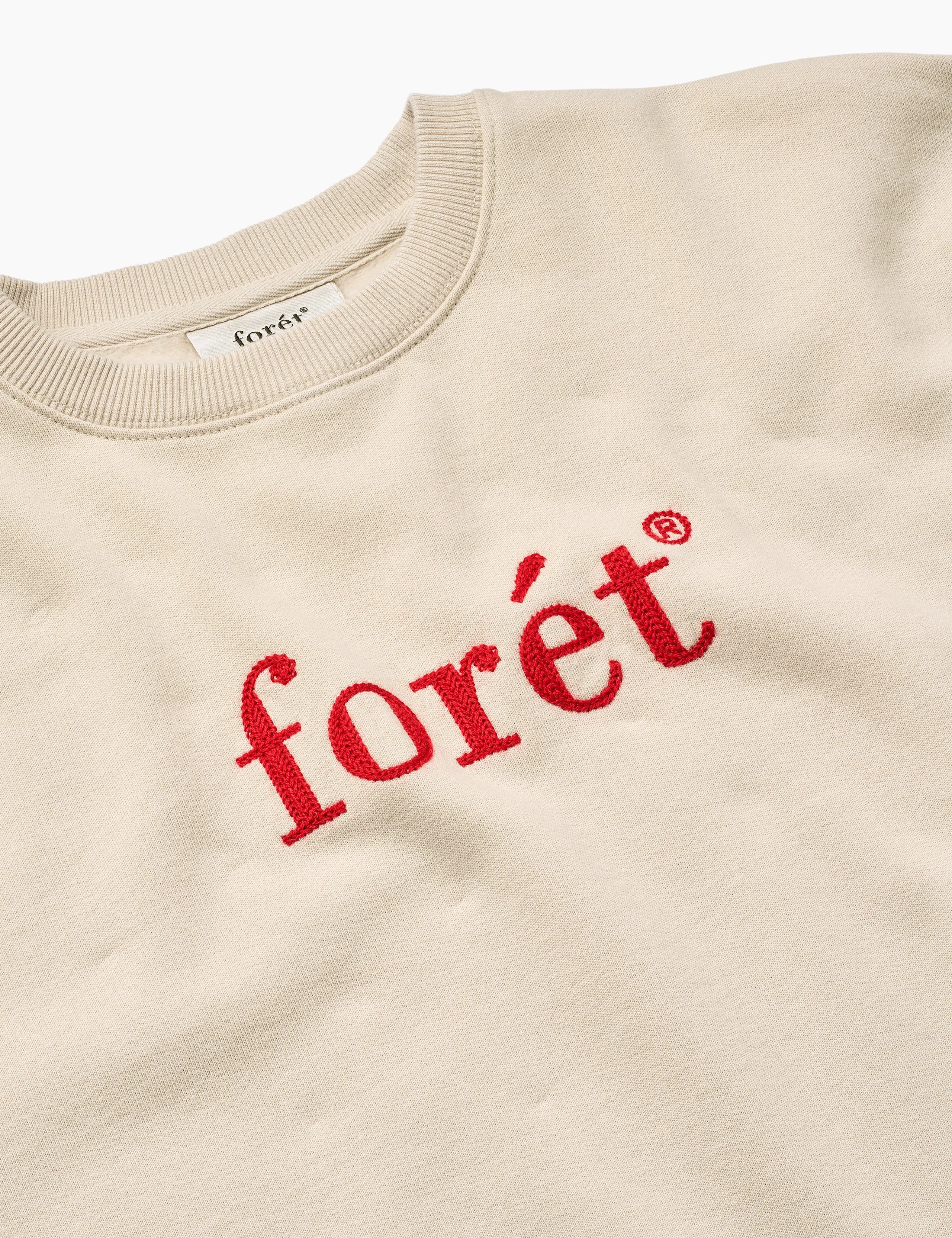 BOAT SWEATSHIRT - OAT/RED sold by Foret product image thumbnail 4