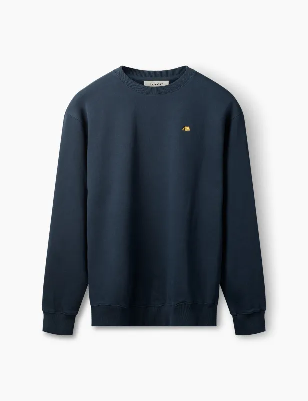 TENT SWEATSHIRT - NAVY made by Foret