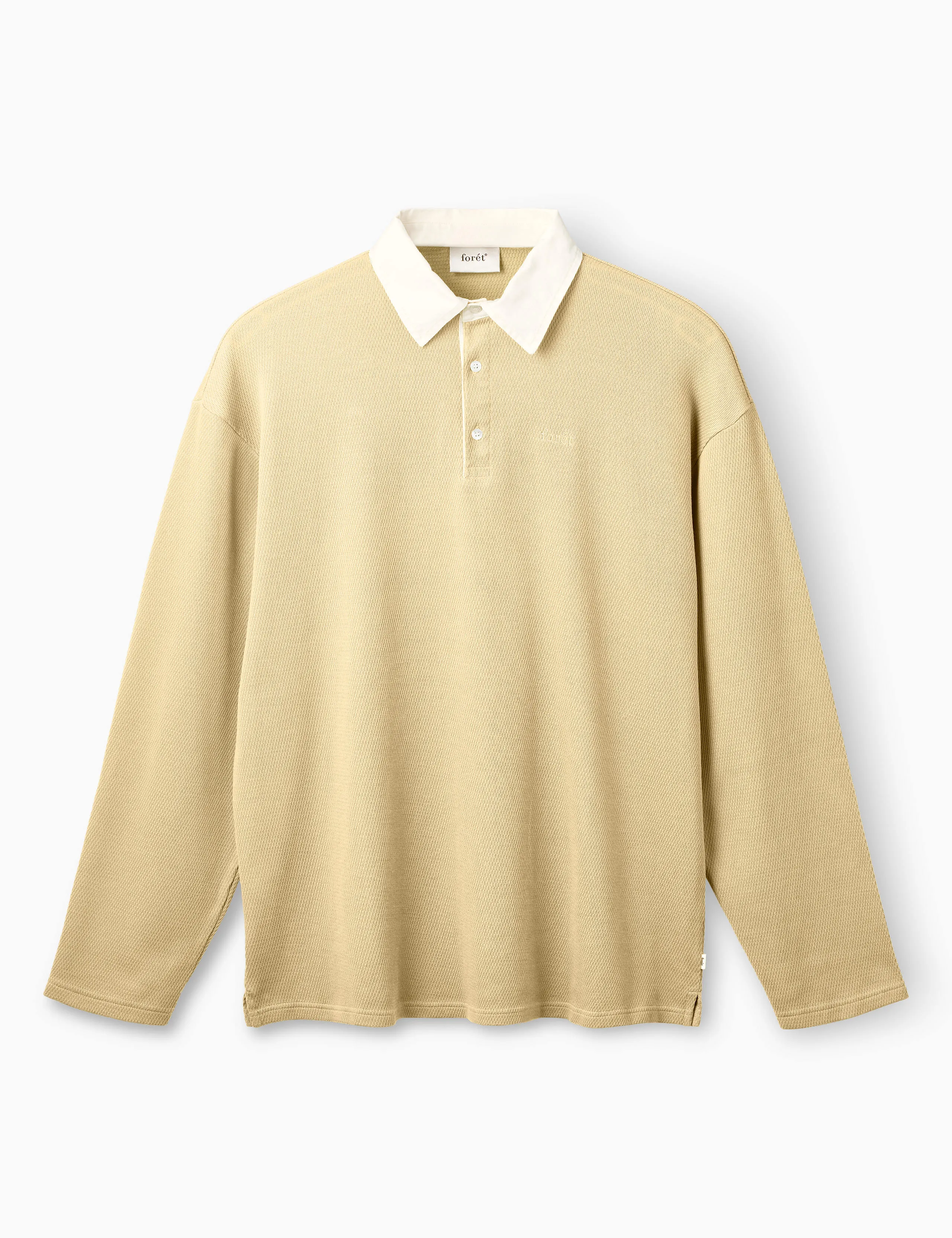 MATCH RUGBY STRUCTURED SWEATSHIRT - VINTAGE YELLOW sold by Foret
