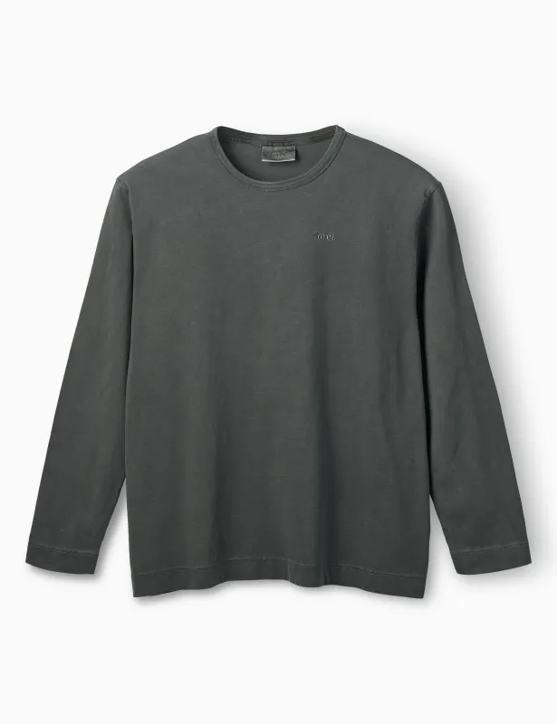PARK RELAXED FIT LONGSLEEVE - BLACK made by Foret