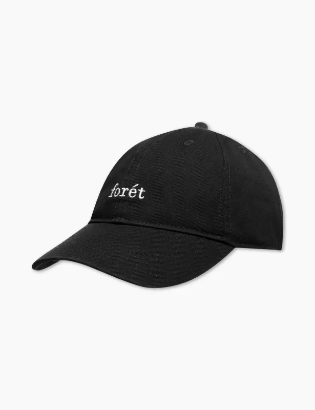 HAWK CAP - BLACK made by Foret