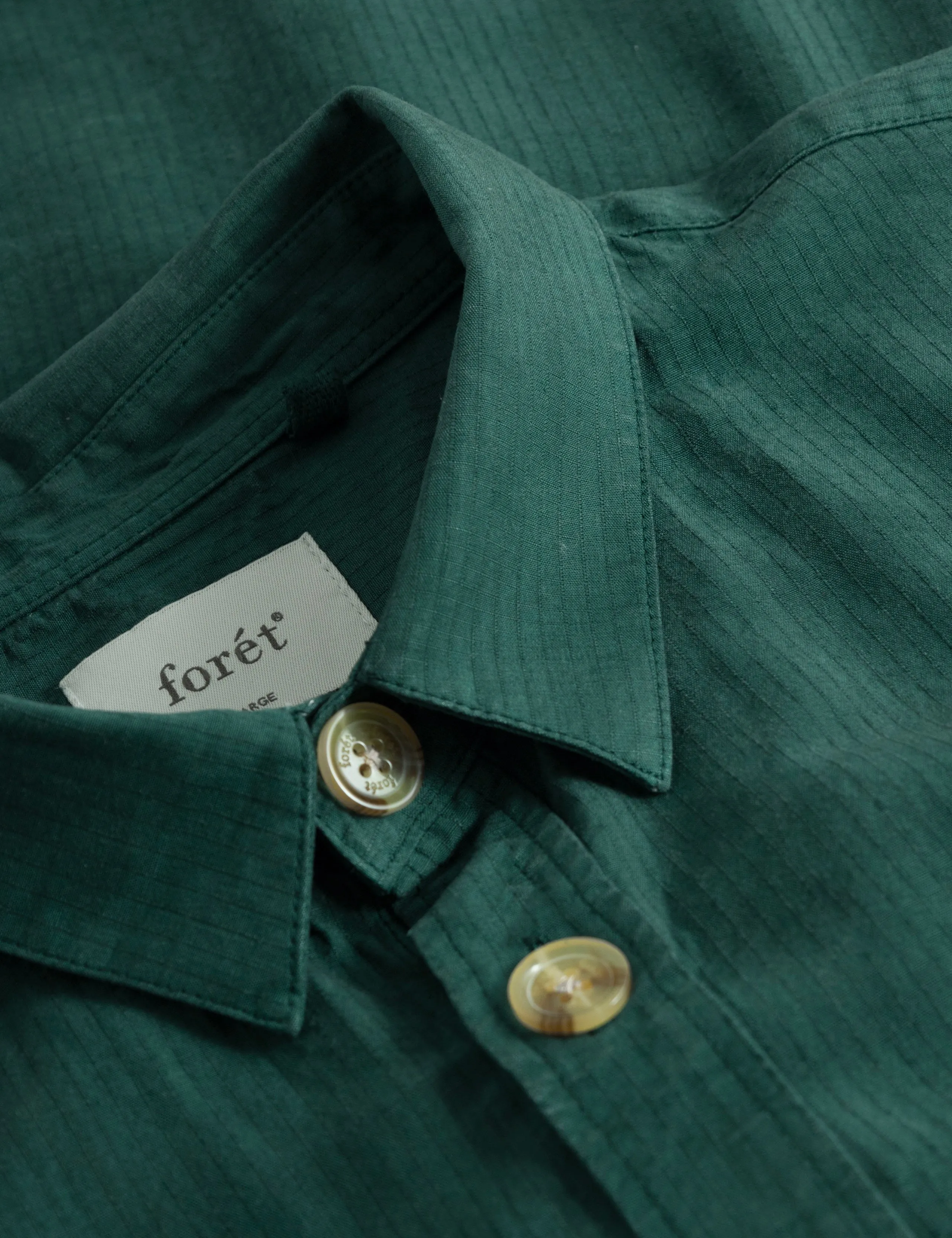LARGO SHIRT - DARK GREEN sold by Foret product image thumbnail 2