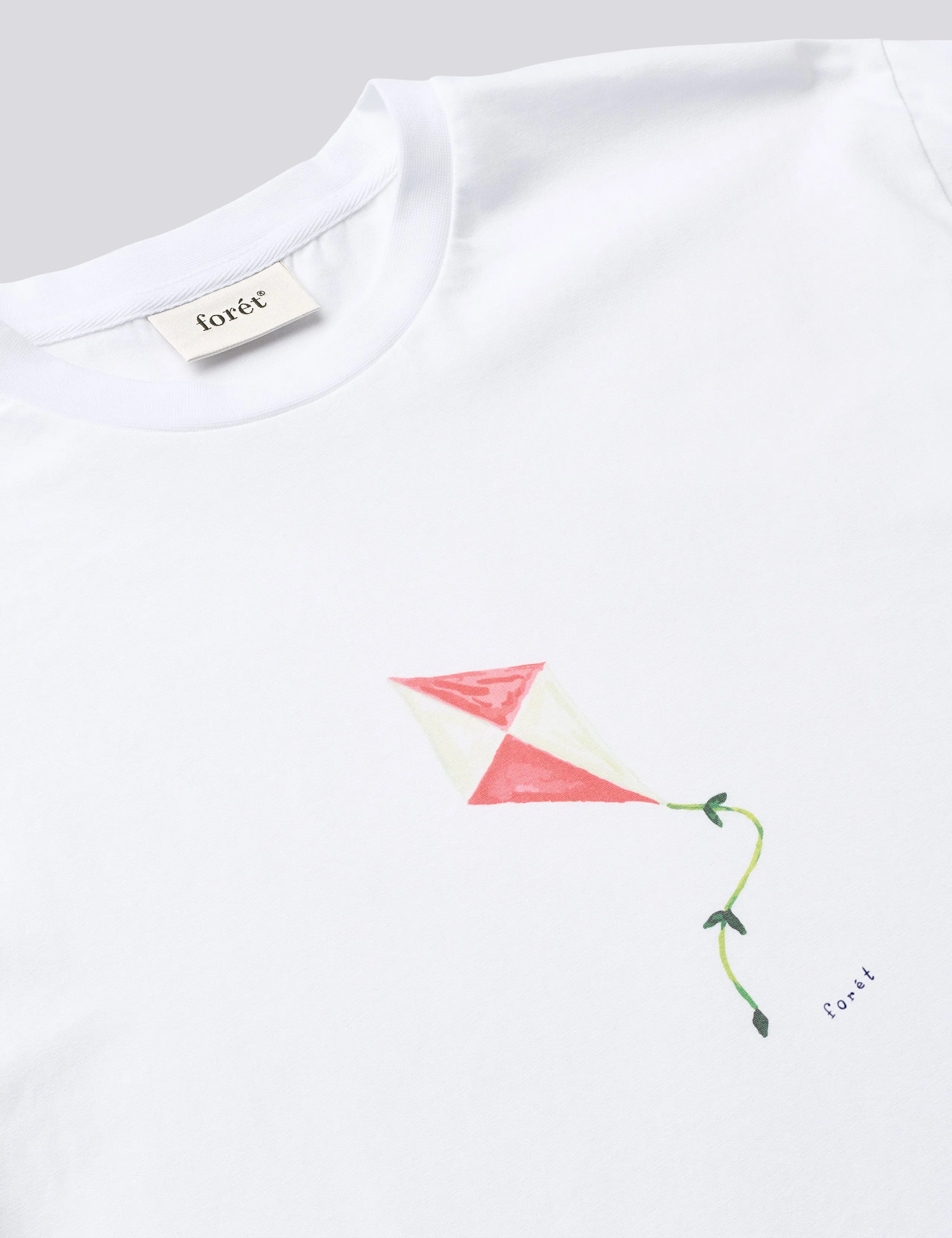 FLY T-SHIRT - WHITE sold by Foret product image thumbnail 2