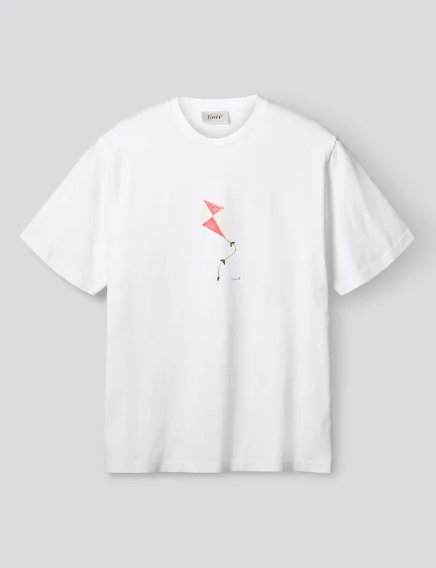 FLY T-SHIRT - WHITE made by Foret