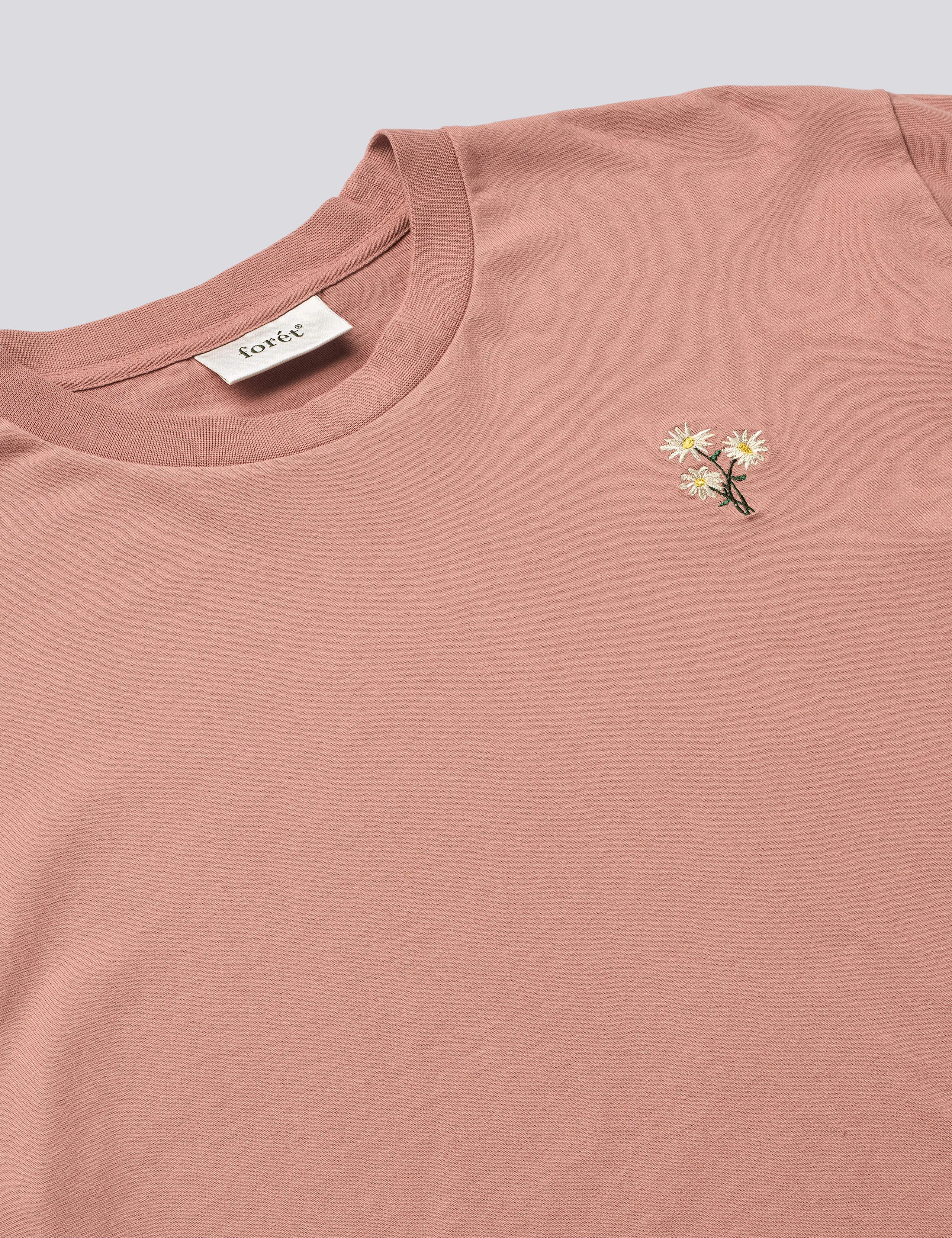 BELLIS T-SHIRT - ROSE CLAY sold by Foret product image thumbnail 2