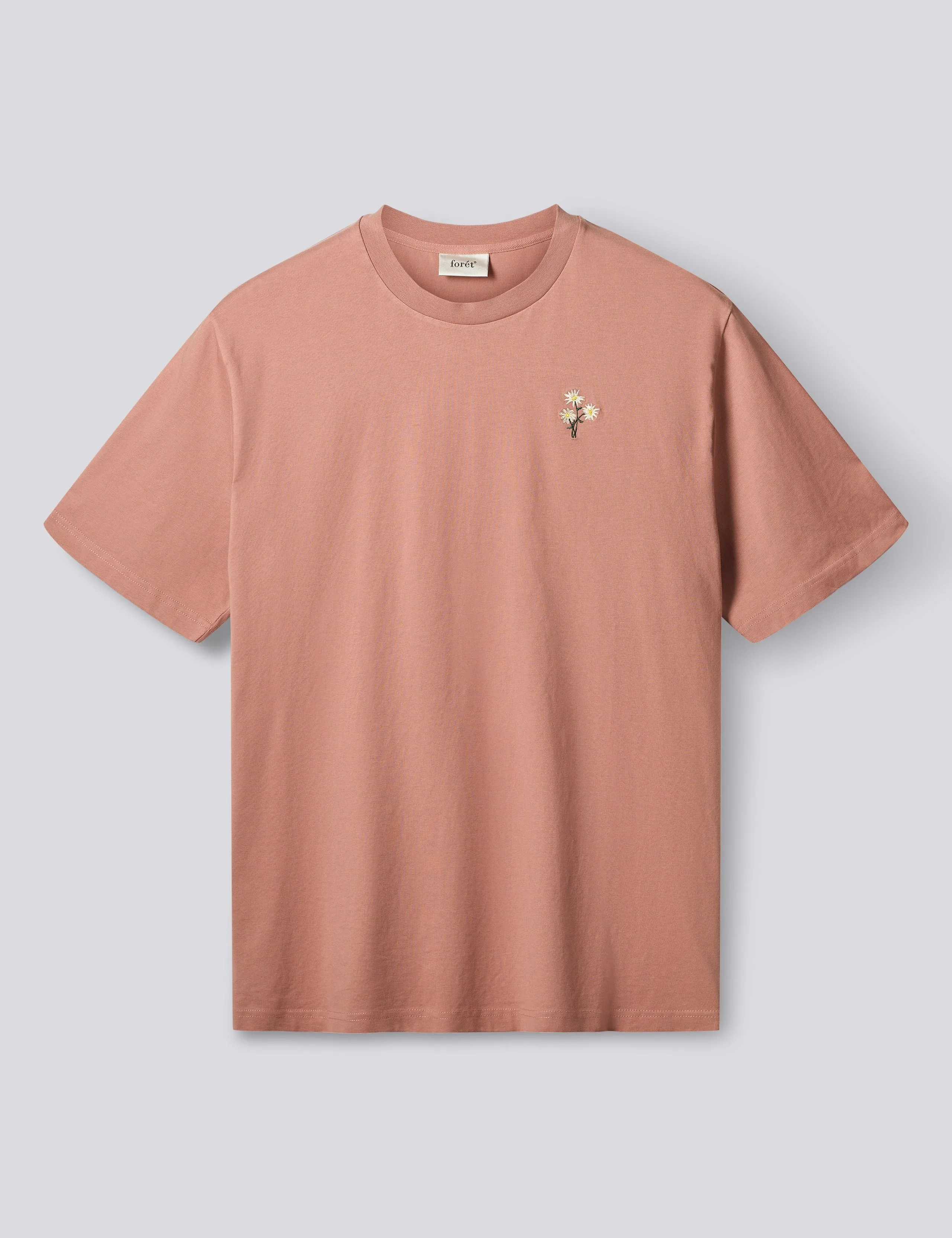 BELLIS T-SHIRT - ROSE CLAY sold by Foret