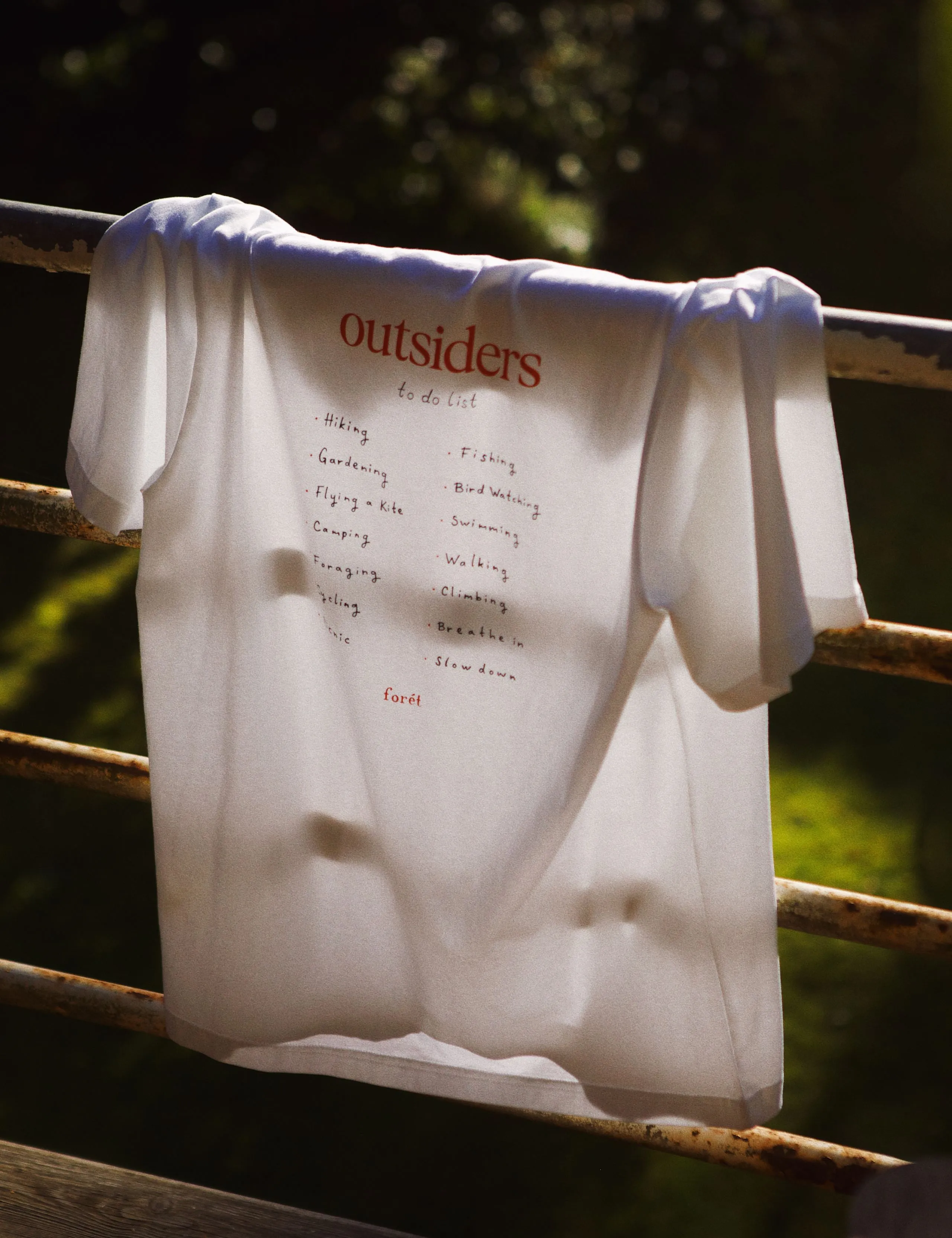 TO DO T-SHIRT - WHITE sold by Foret product image thumbnail 2