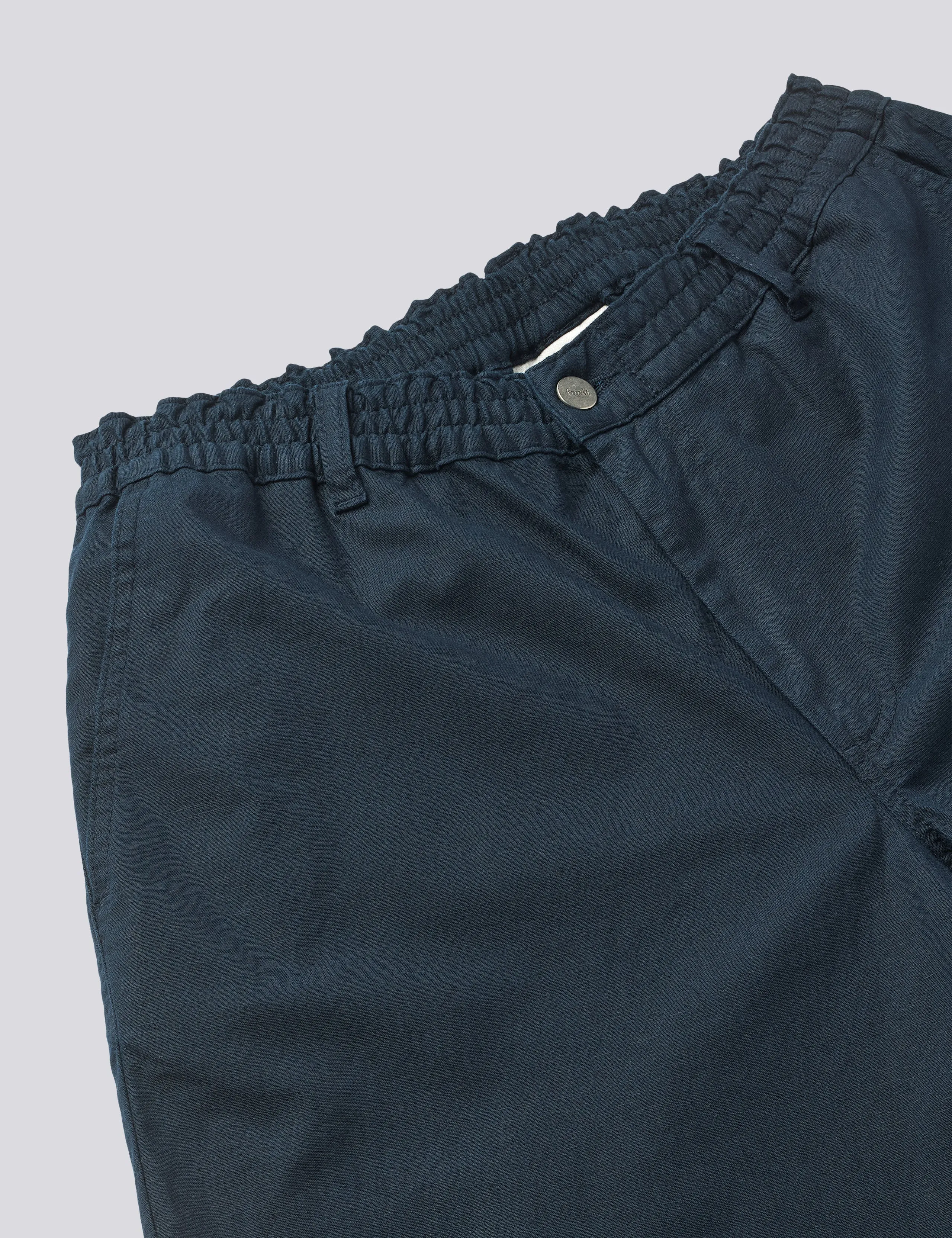 CLAY COTTON LINEN PANTS - NAVY sold by Foret product image thumbnail 2